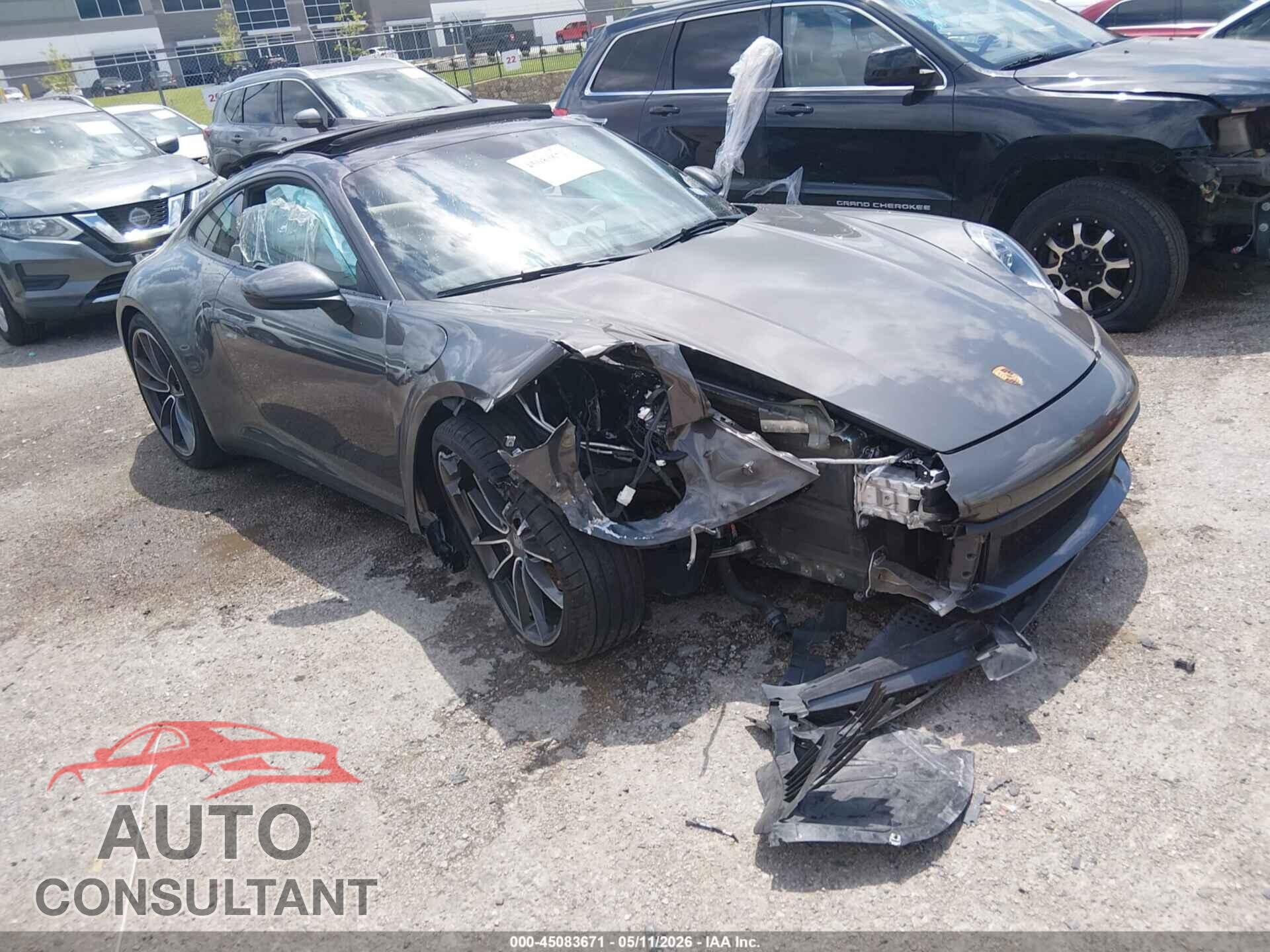 PORSCHE 911 2022 - WP0AA2A95NS206601