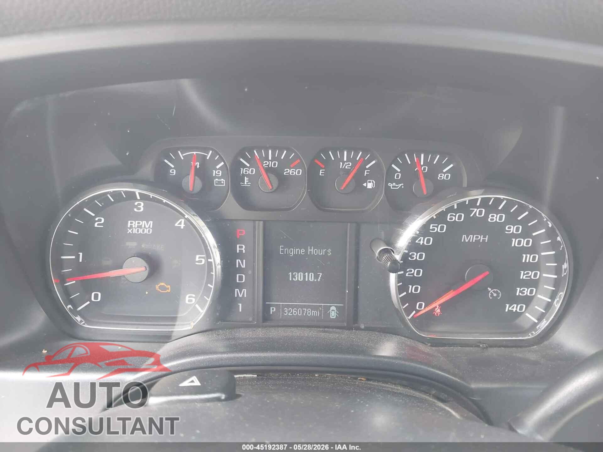 CHEVROLET SILVERADO 2500HD 2015 - 1GC2CUEG3FZ536121