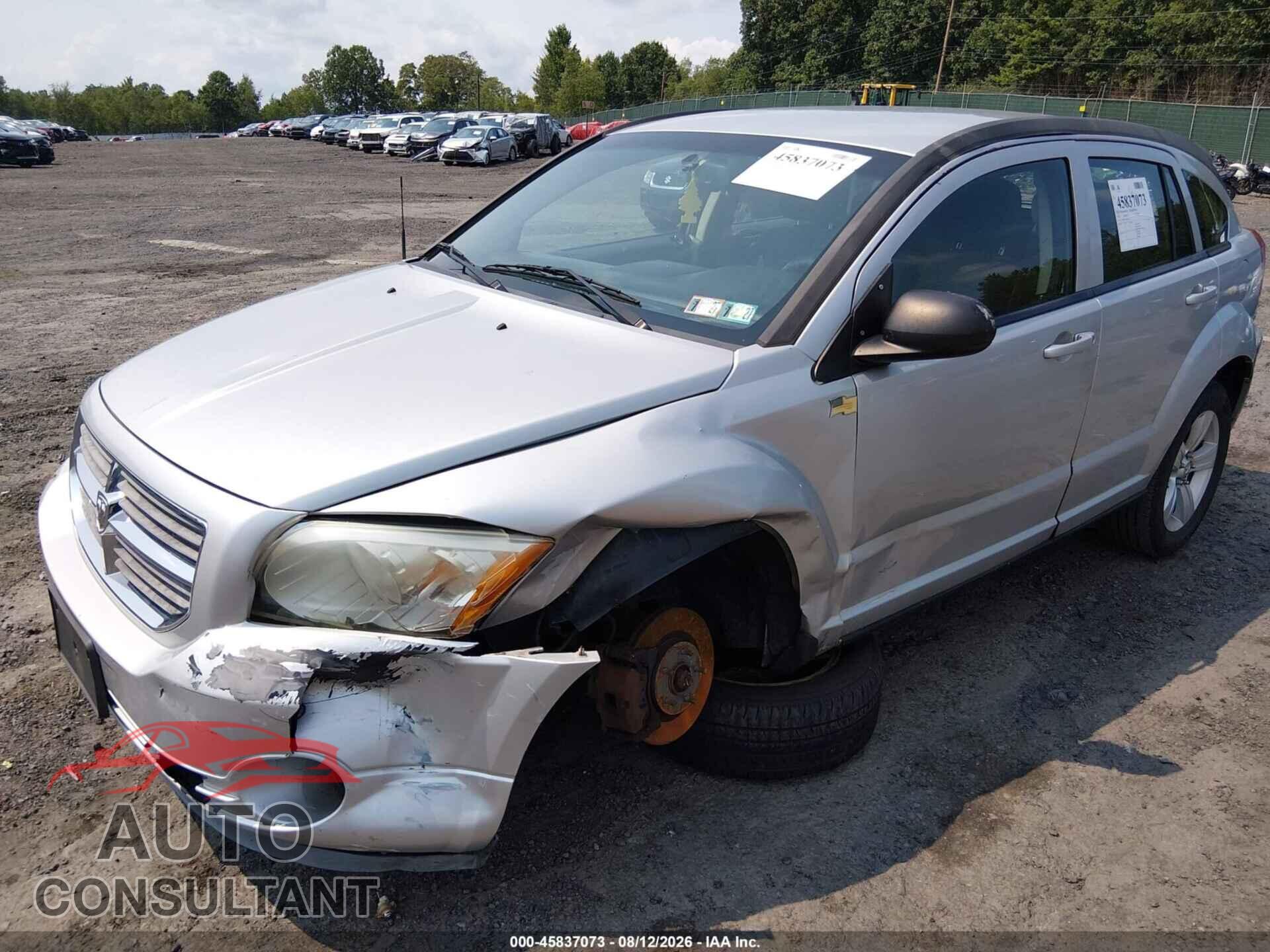 DODGE CALIBER 2012 - 1C3CDWDA1CD532446