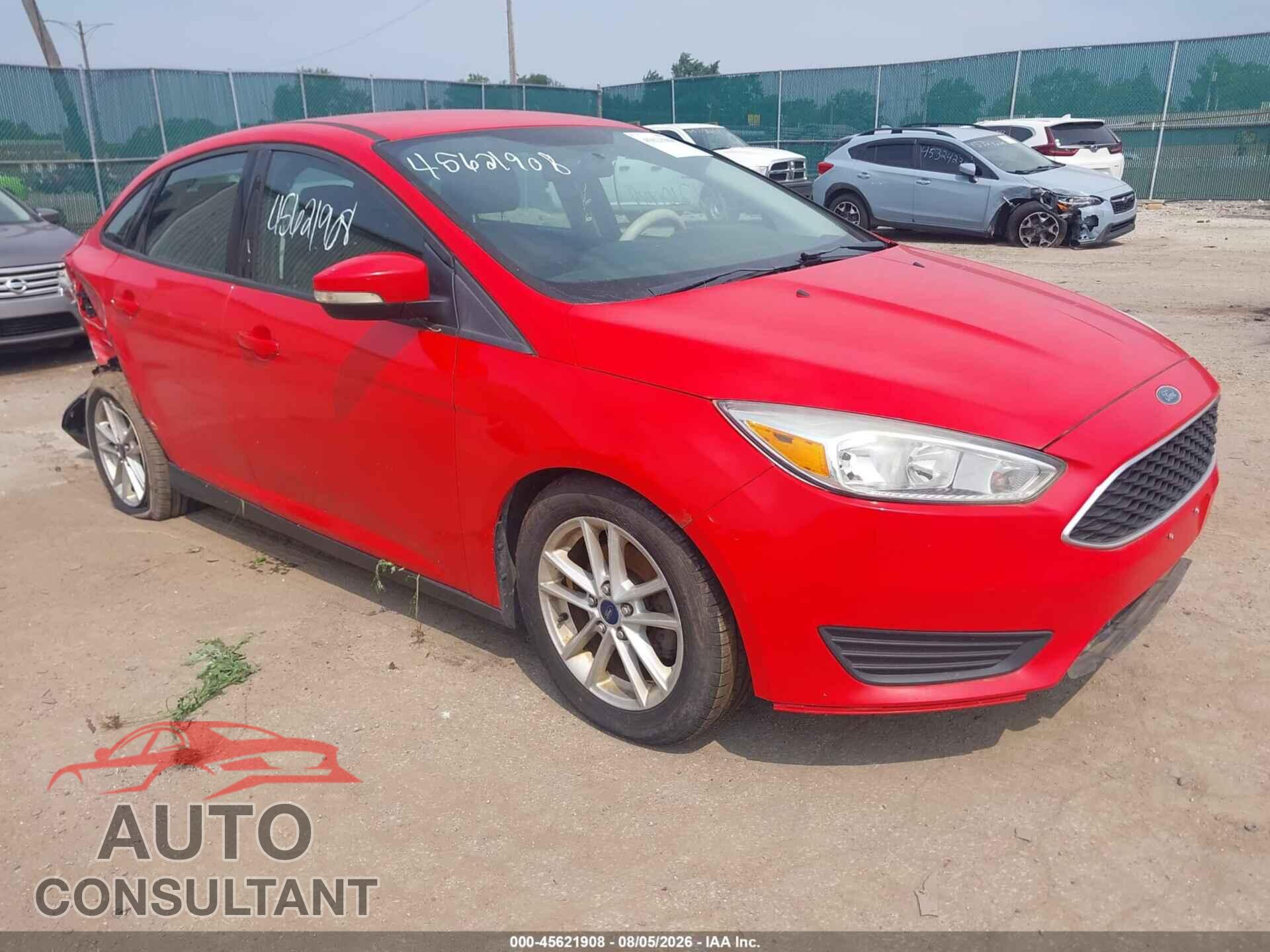 FORD FOCUS 2015 - 1FADP3F22FL201743