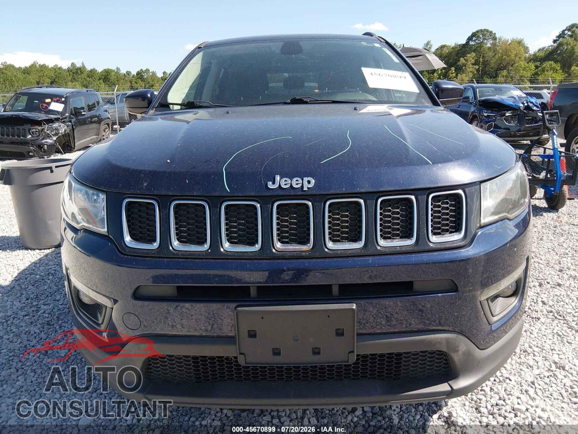 JEEP COMPASS 2017 - 3C4NJDBB8HT692452
