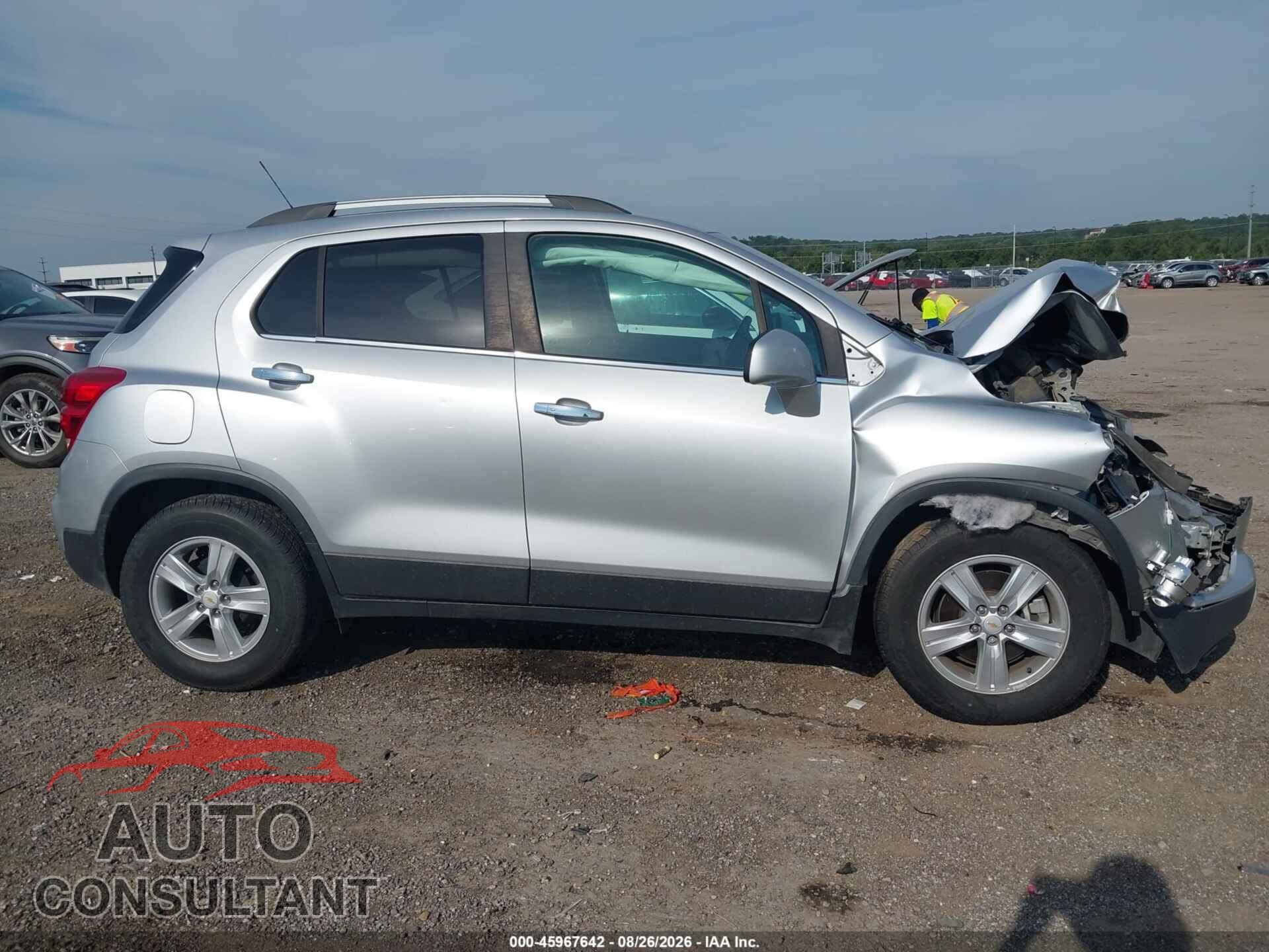 CHEVROLET TRAX 2017 - KL7CJLSB7HB138366