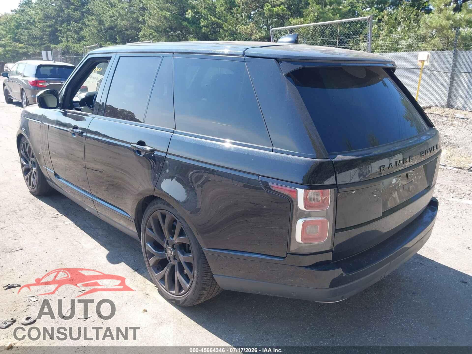 LAND ROVER RANGE ROVER 2018 - SALGS2REXJA388037