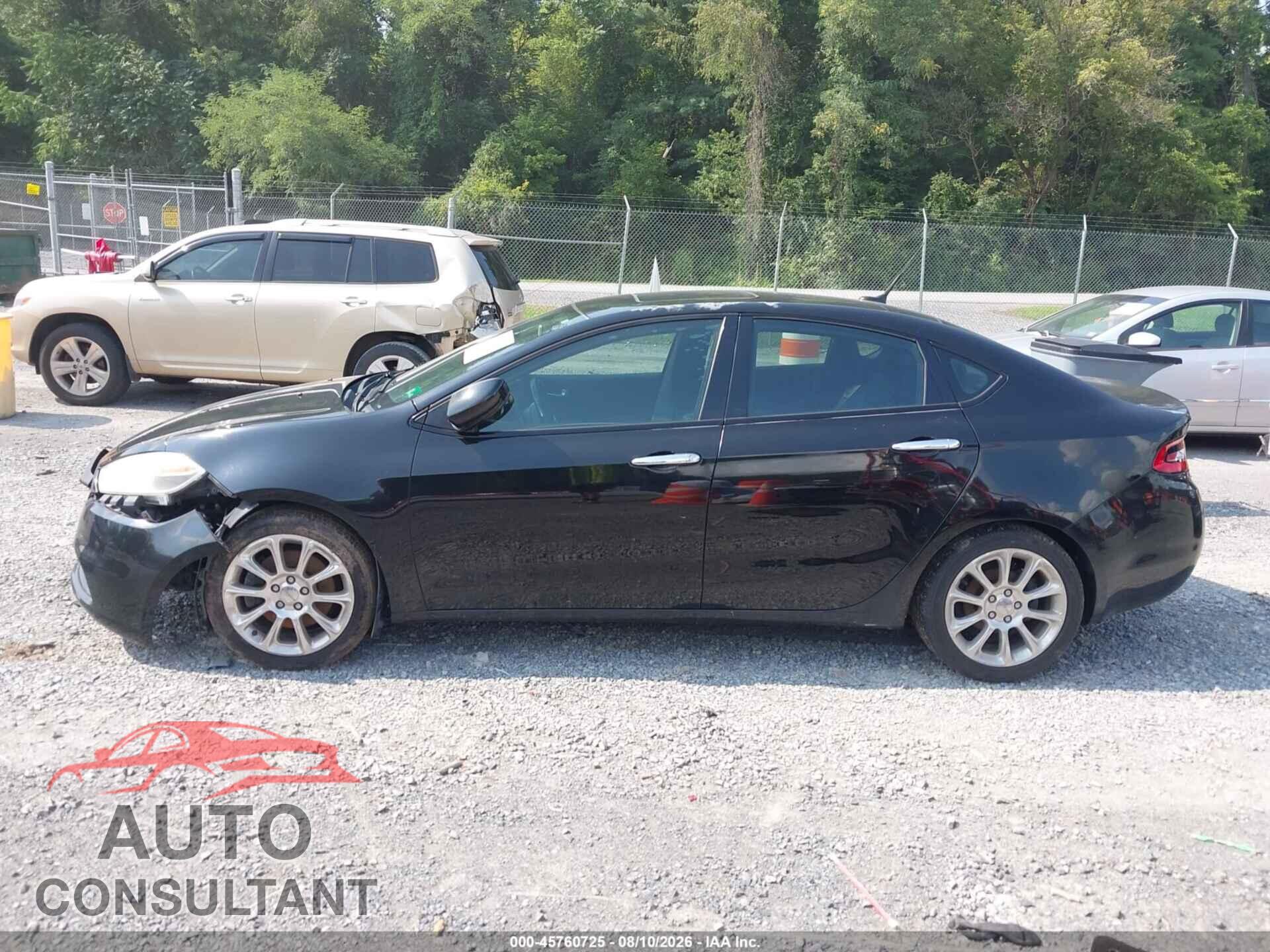 DODGE DART 2013 - 1C3CDFCH4DD185193