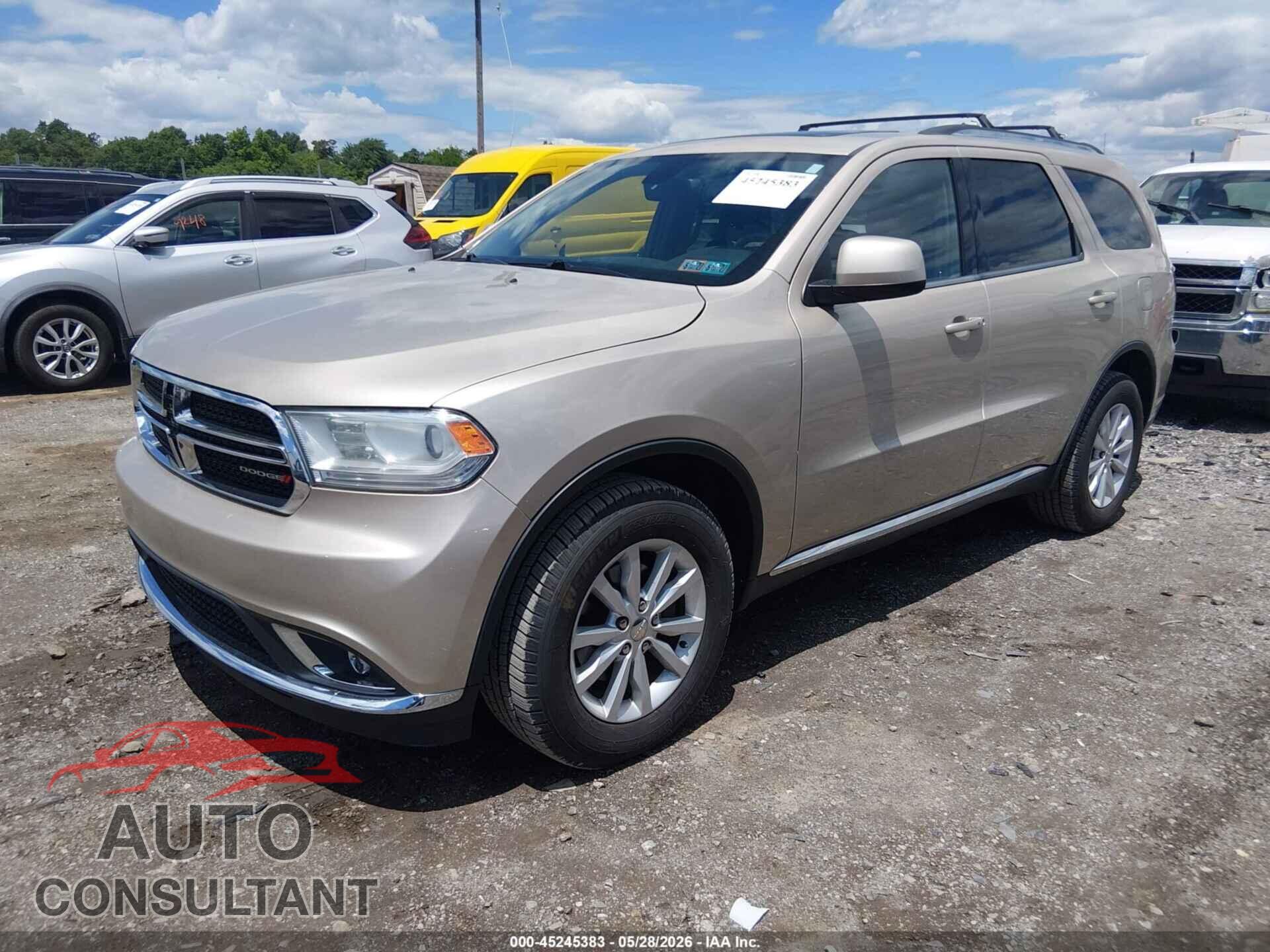 DODGE DURANGO 2014 - 1C4RDJAG5EC295972