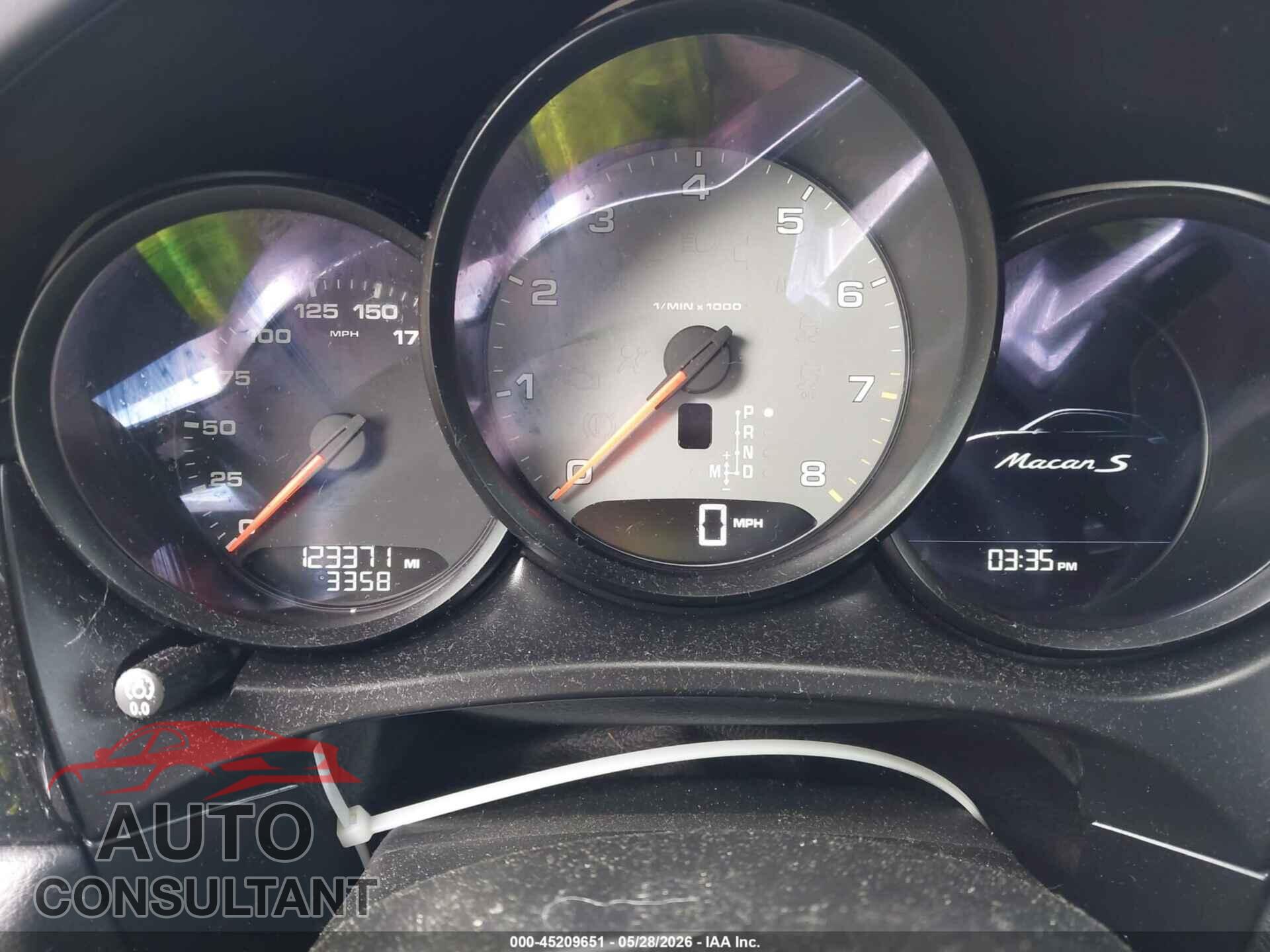 PORSCHE MACAN 2017 - WP1AB2A58HLB16155