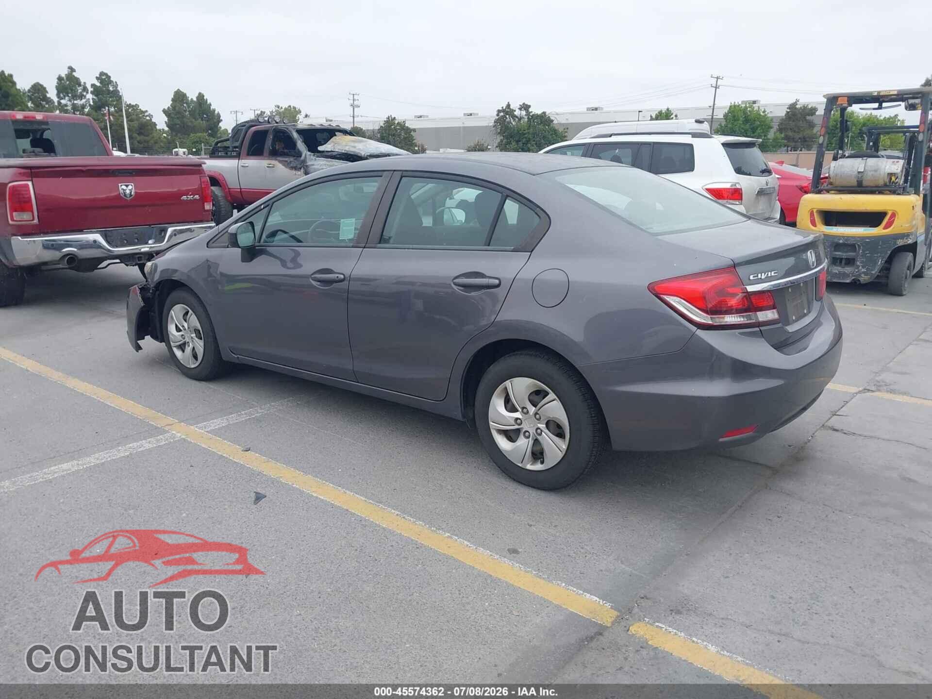 HONDA CIVIC 2014 - 19XFB2F50EE214150