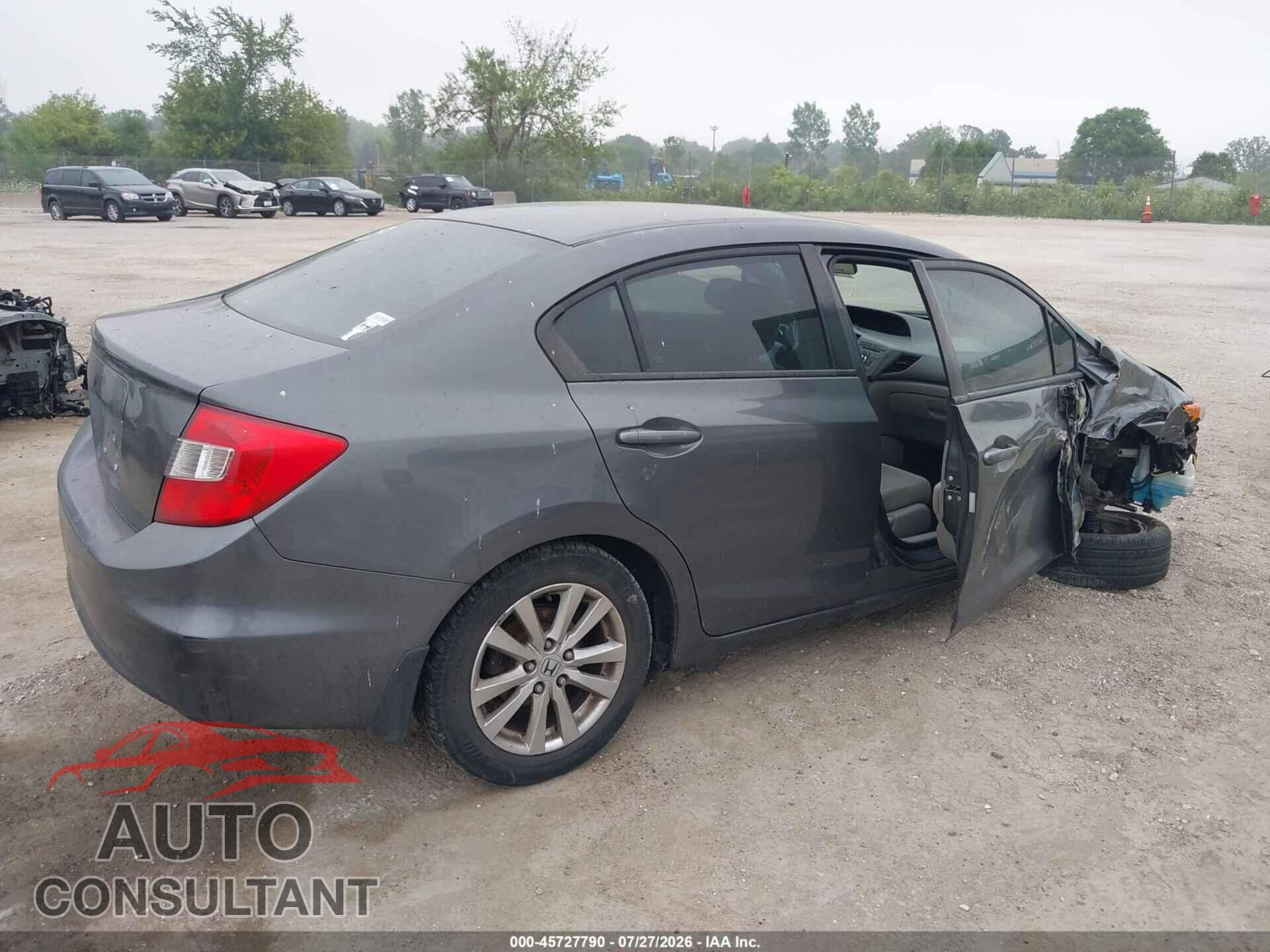HONDA CIVIC 2012 - 2HGFB2F86CH543903