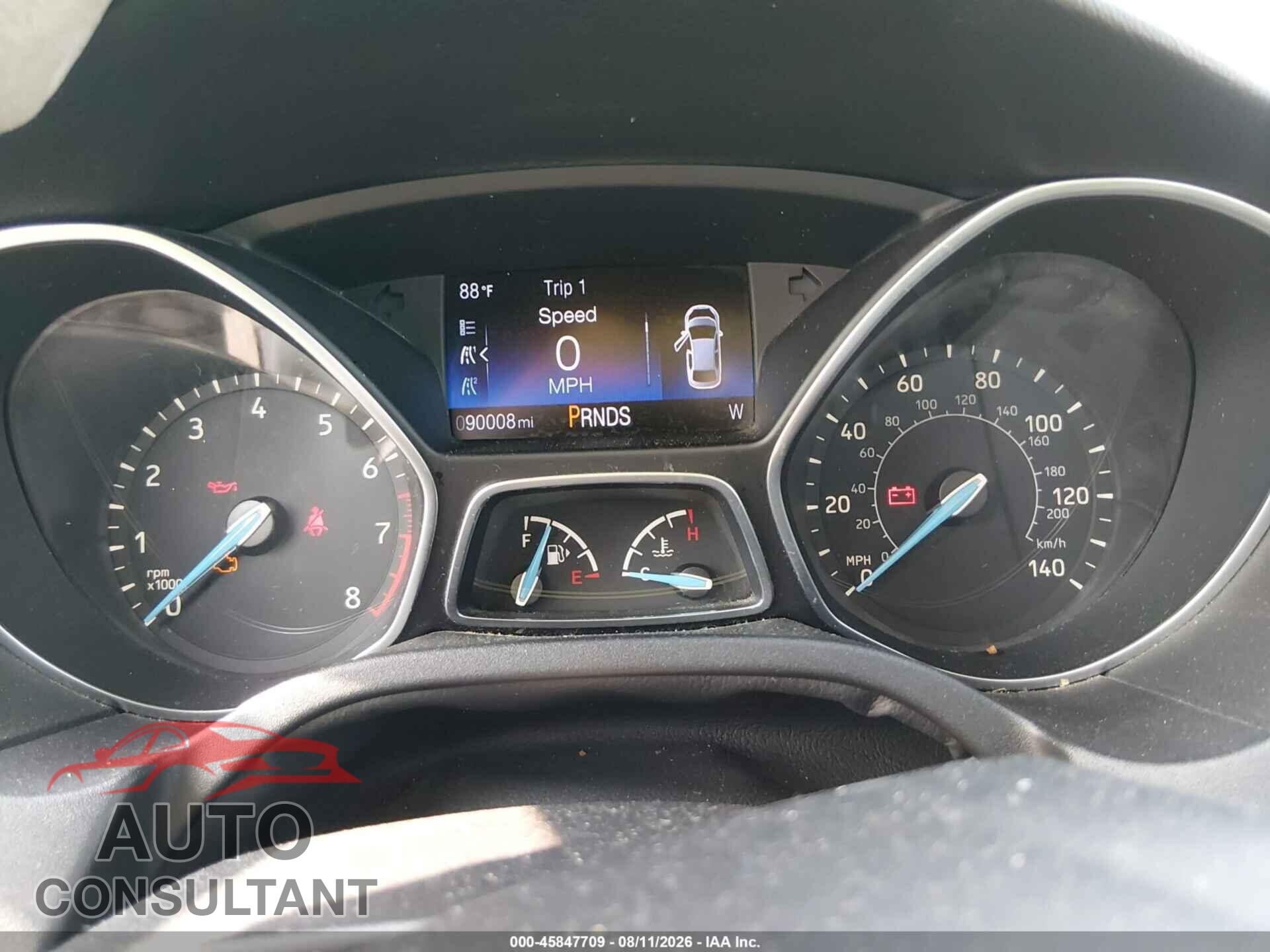 FORD FOCUS 2016 - 1FADP3F23GL256882