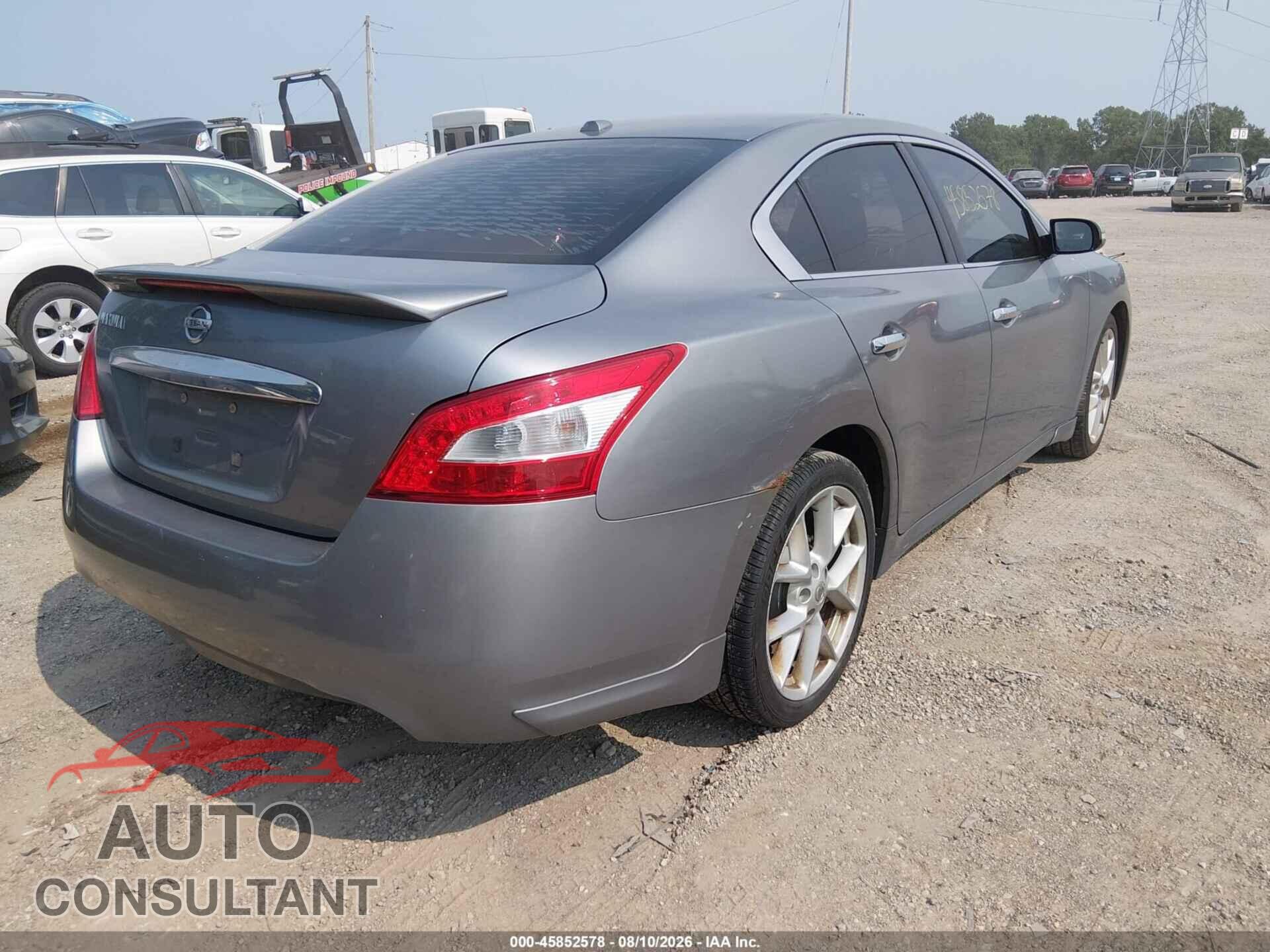 NISSAN MAXIMA 2009 - 1N4AA51E09C846185