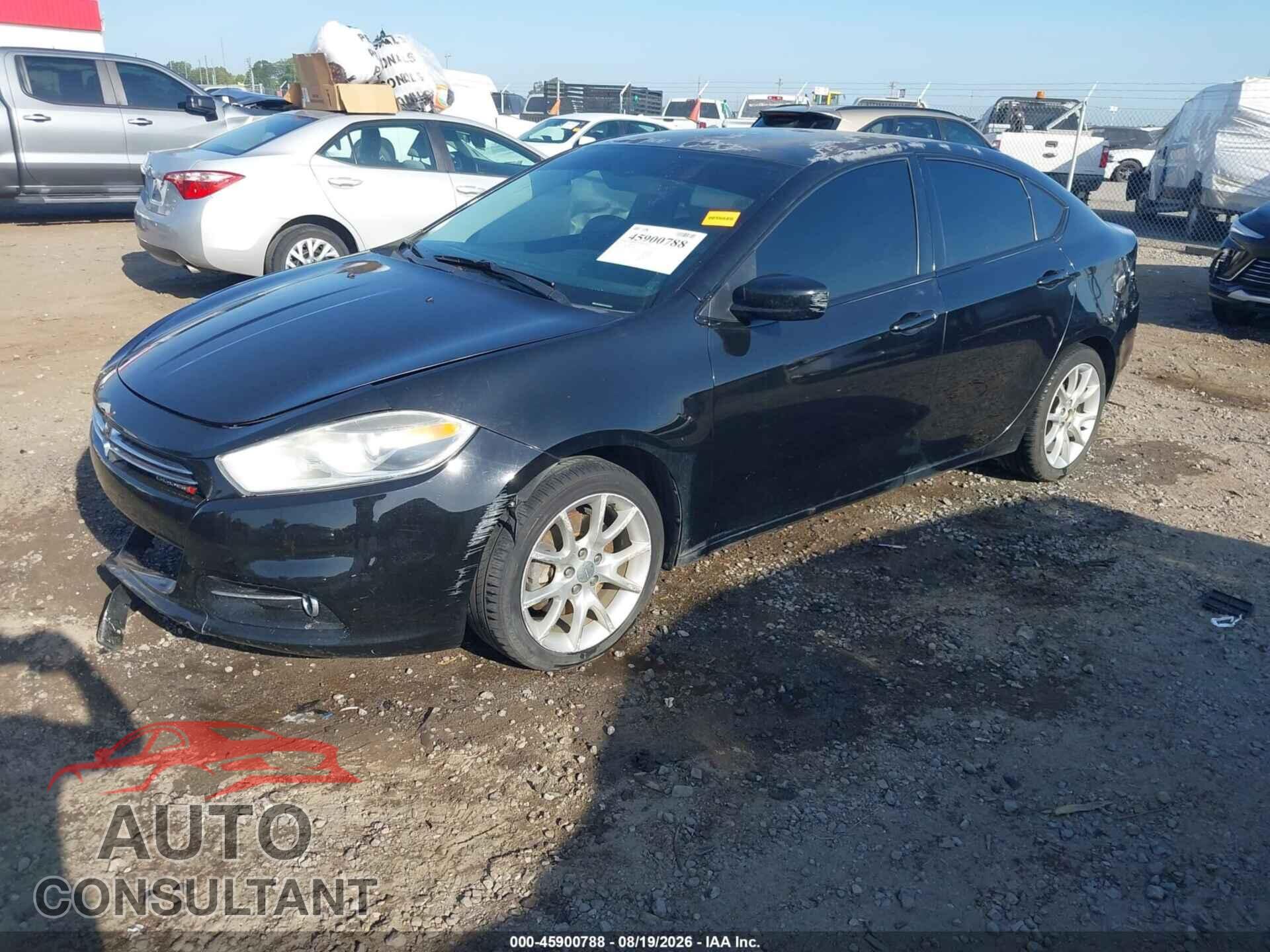 DODGE DART 2013 - 1C3CDFBA8DD318350