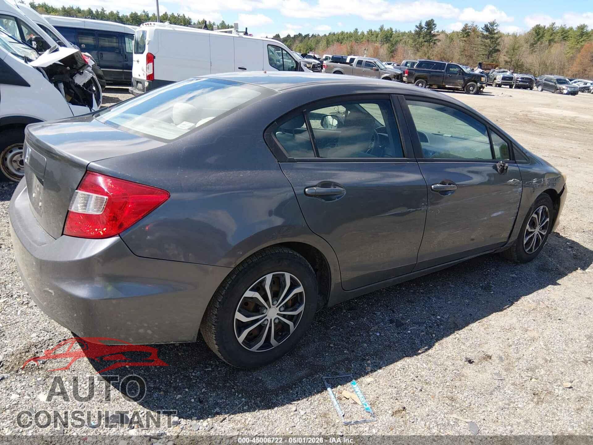 HONDA CIVIC 2012 - 2HGFB2F55CH571925