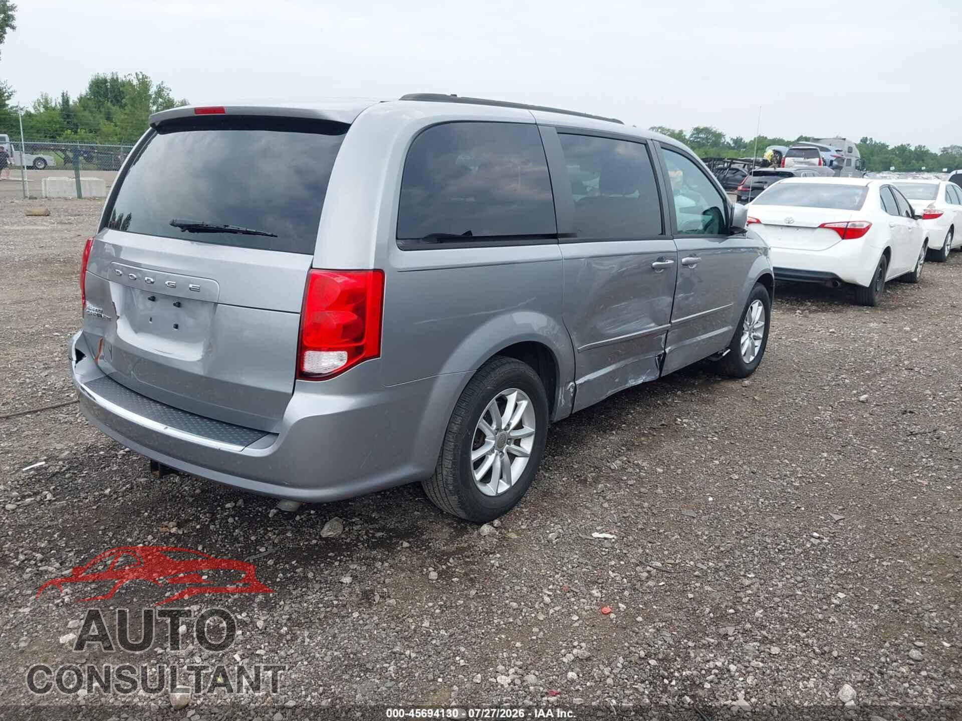 DODGE GRAND CARAVAN 2013 - 2C4RDGCG9DR765278