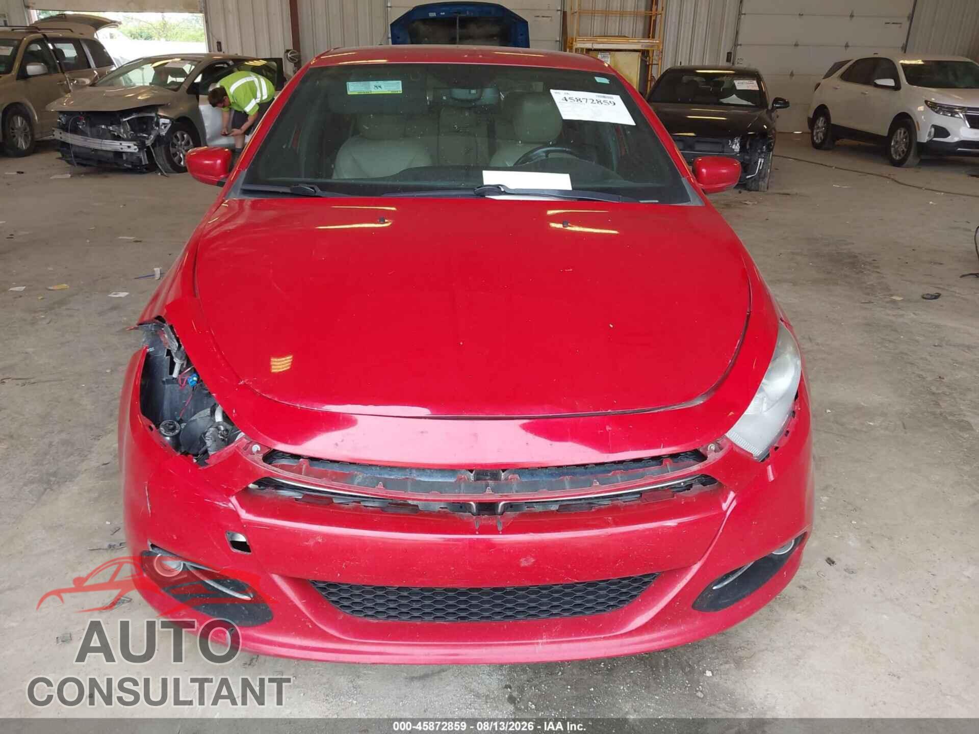 DODGE DART 2013 - 1C3CDFCA5DD328185