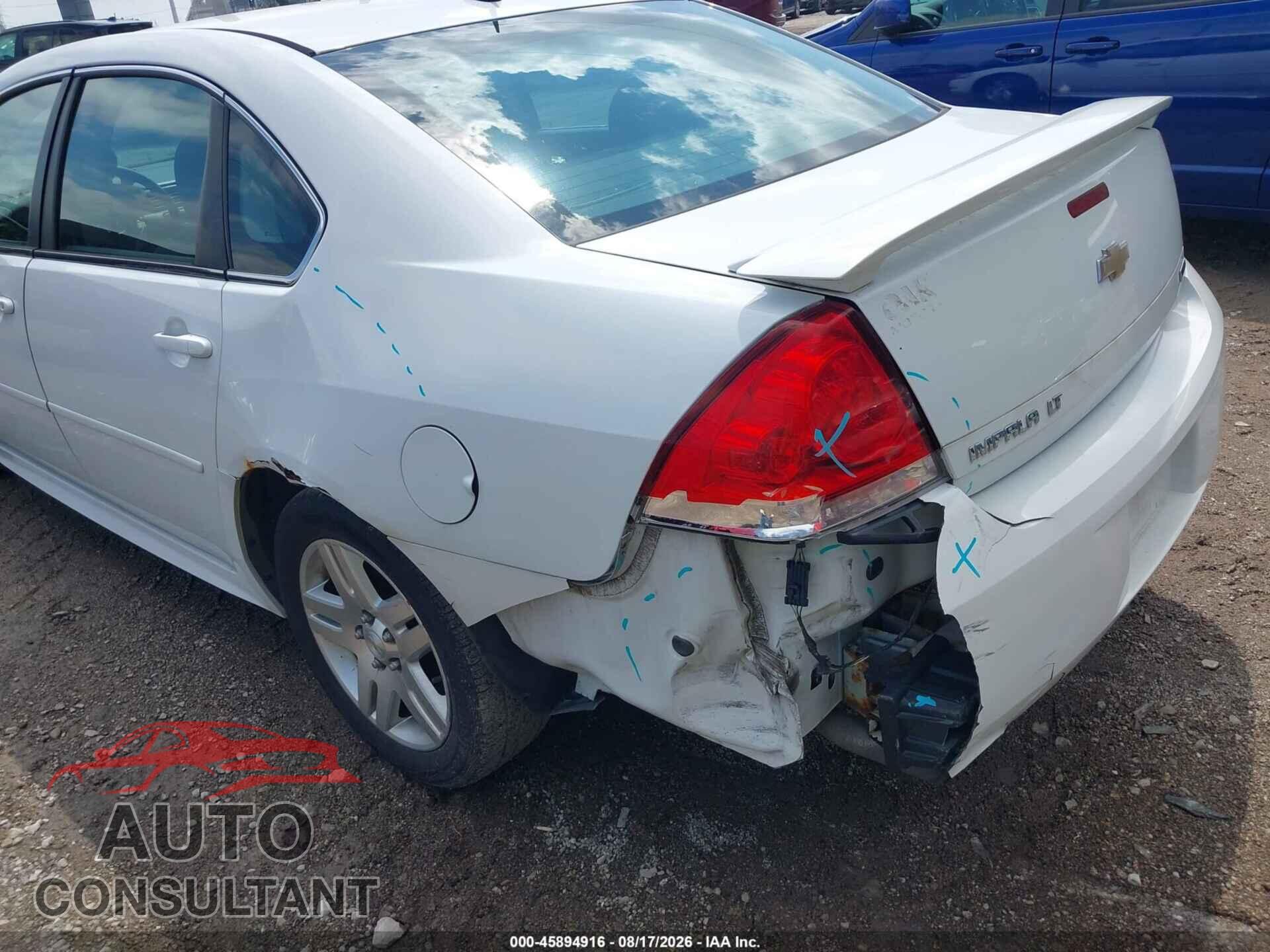 CHEVROLET IMPALA 2013 - 2G1WG5E38D1224870