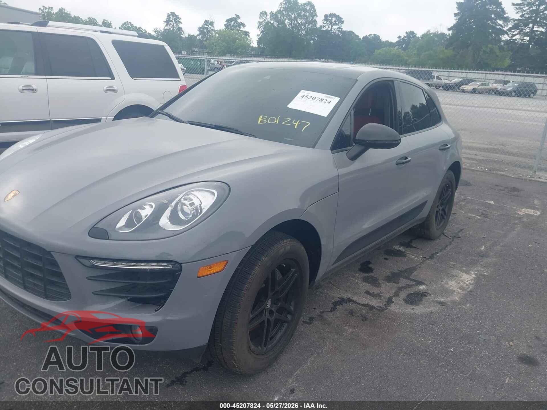 PORSCHE MACAN 2017 - WP1AA2A50HLB01247