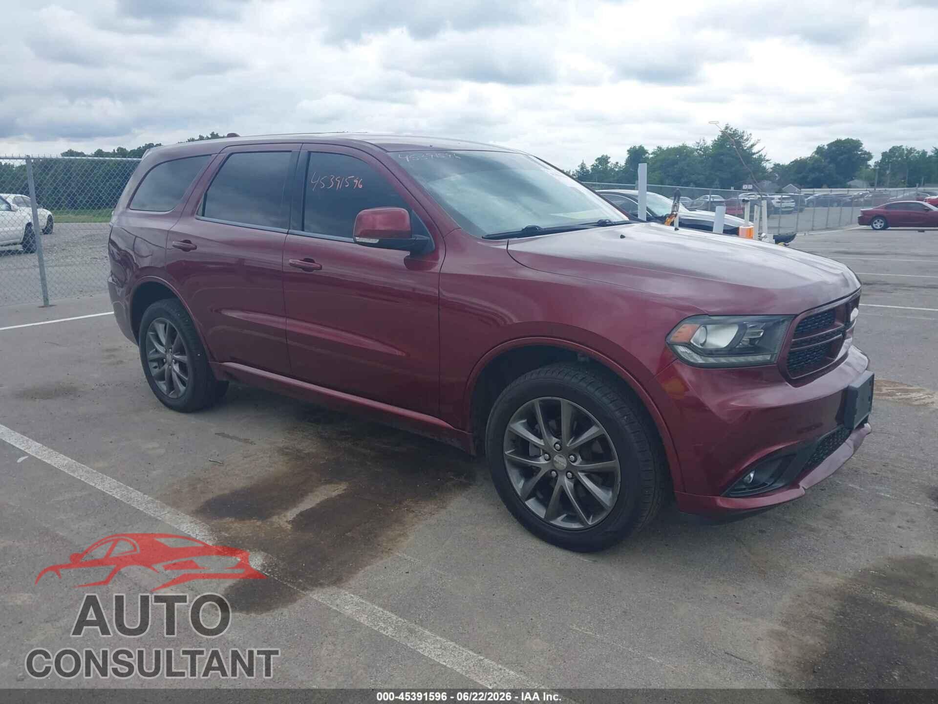 DODGE DURANGO 2017 - 1C4RDJDG7HC870427