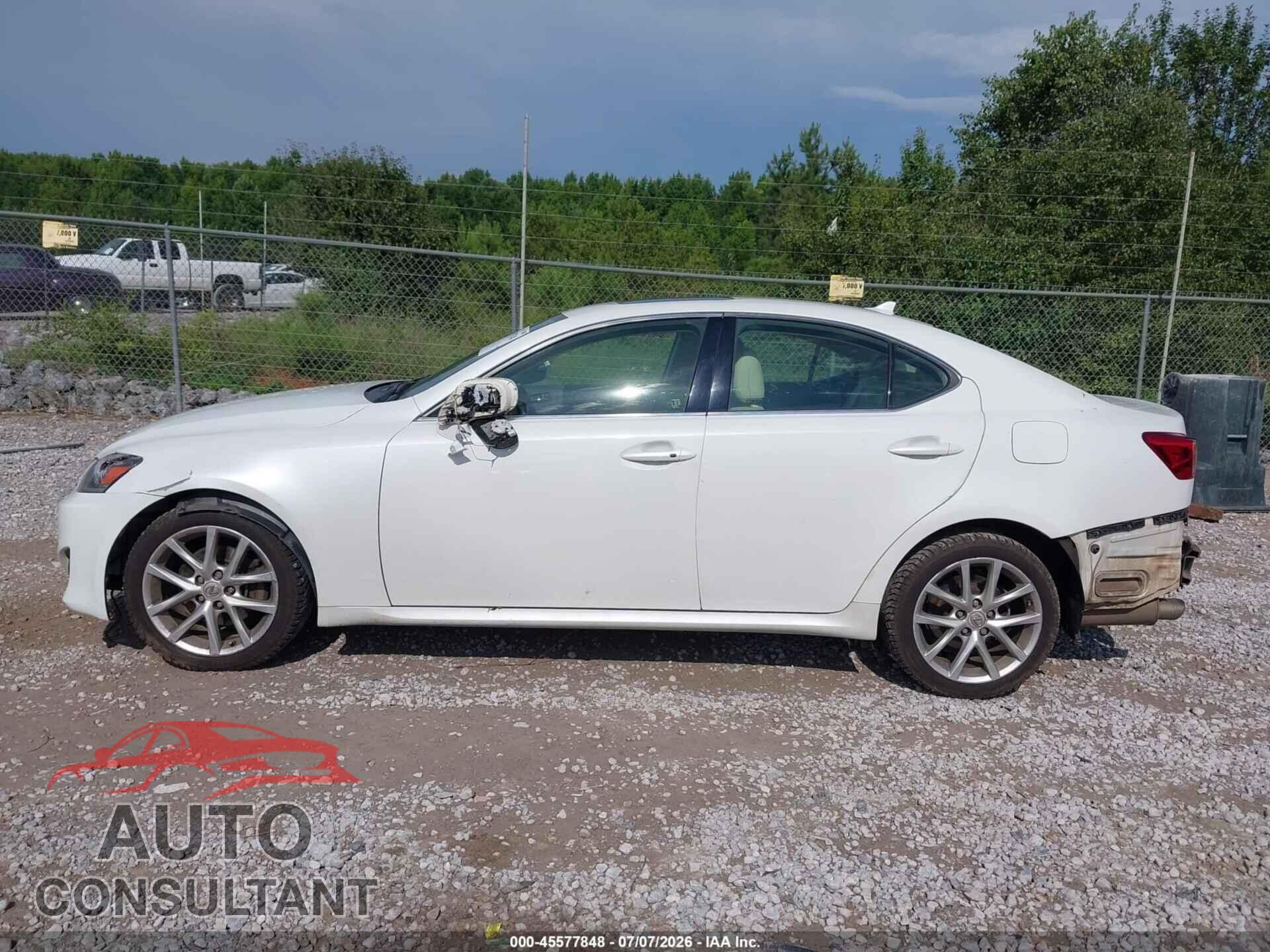 LEXUS IS 250 2013 - JTHCF5C21D2036066