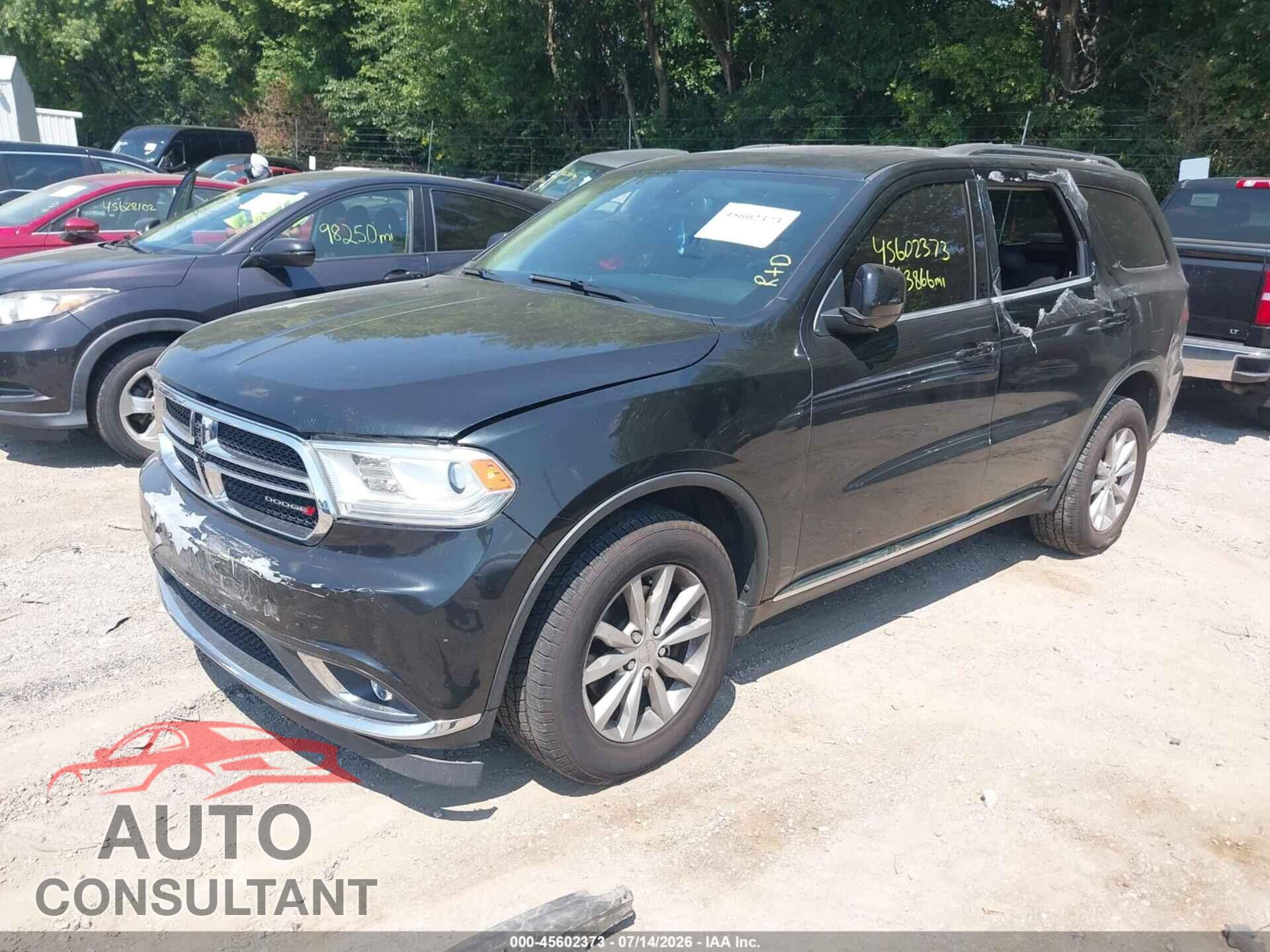 DODGE DURANGO 2015 - 1C4RDJAG3FC245511
