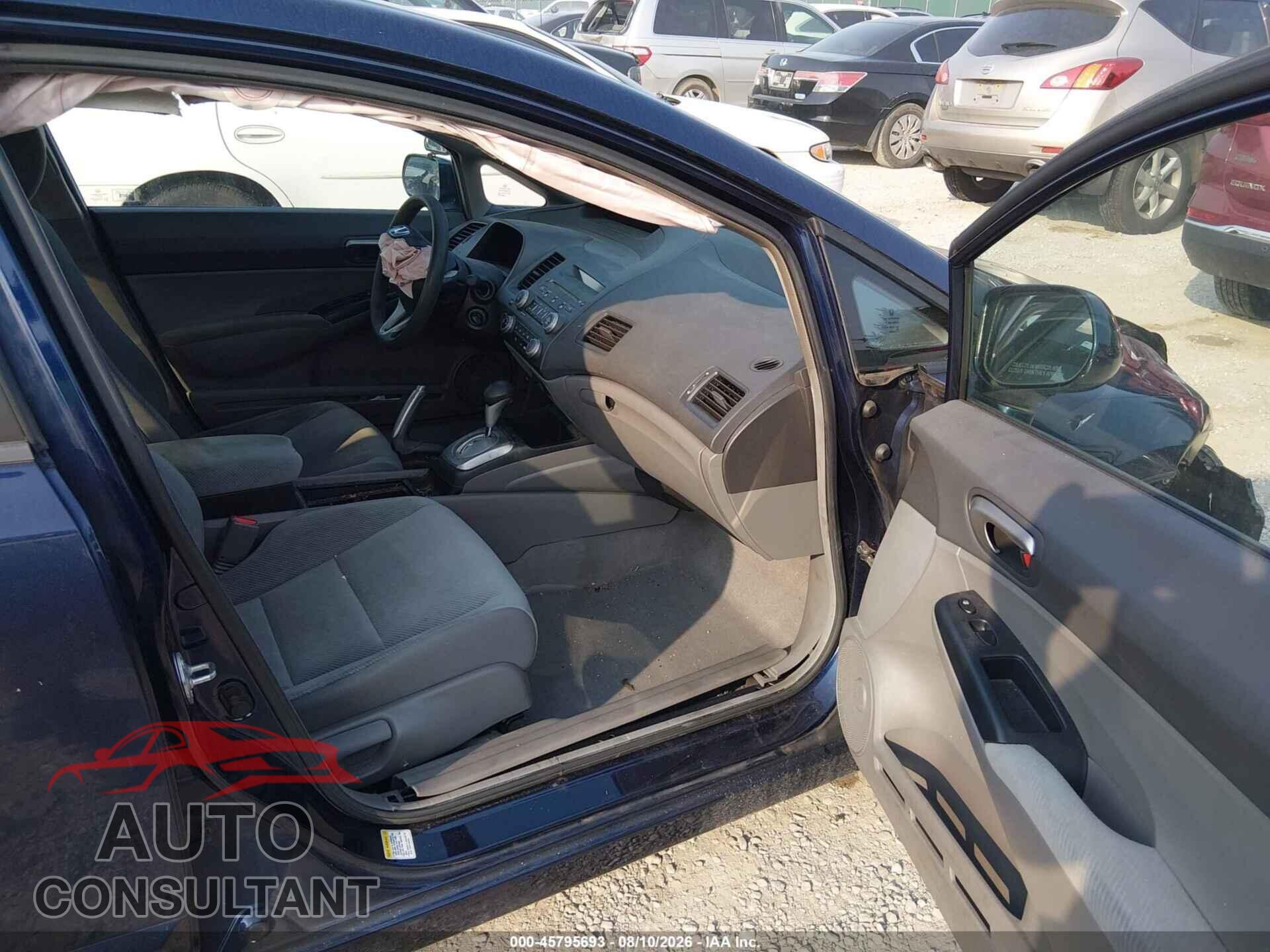 HONDA CIVIC 2010 - 19XFA1F5XAE086183