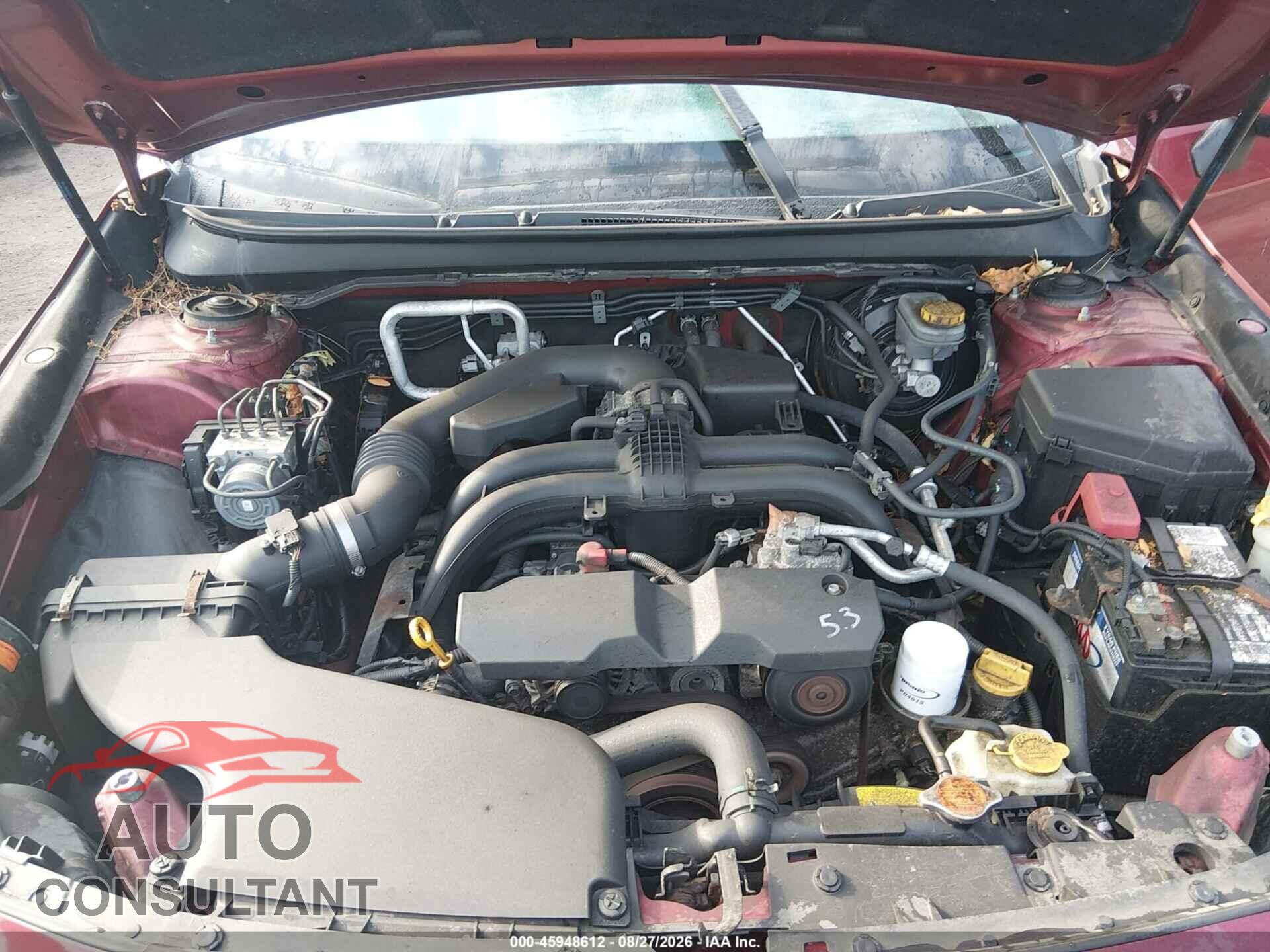 SUBARU OUTBACK 2017 - 4S4BSANC5H3304412