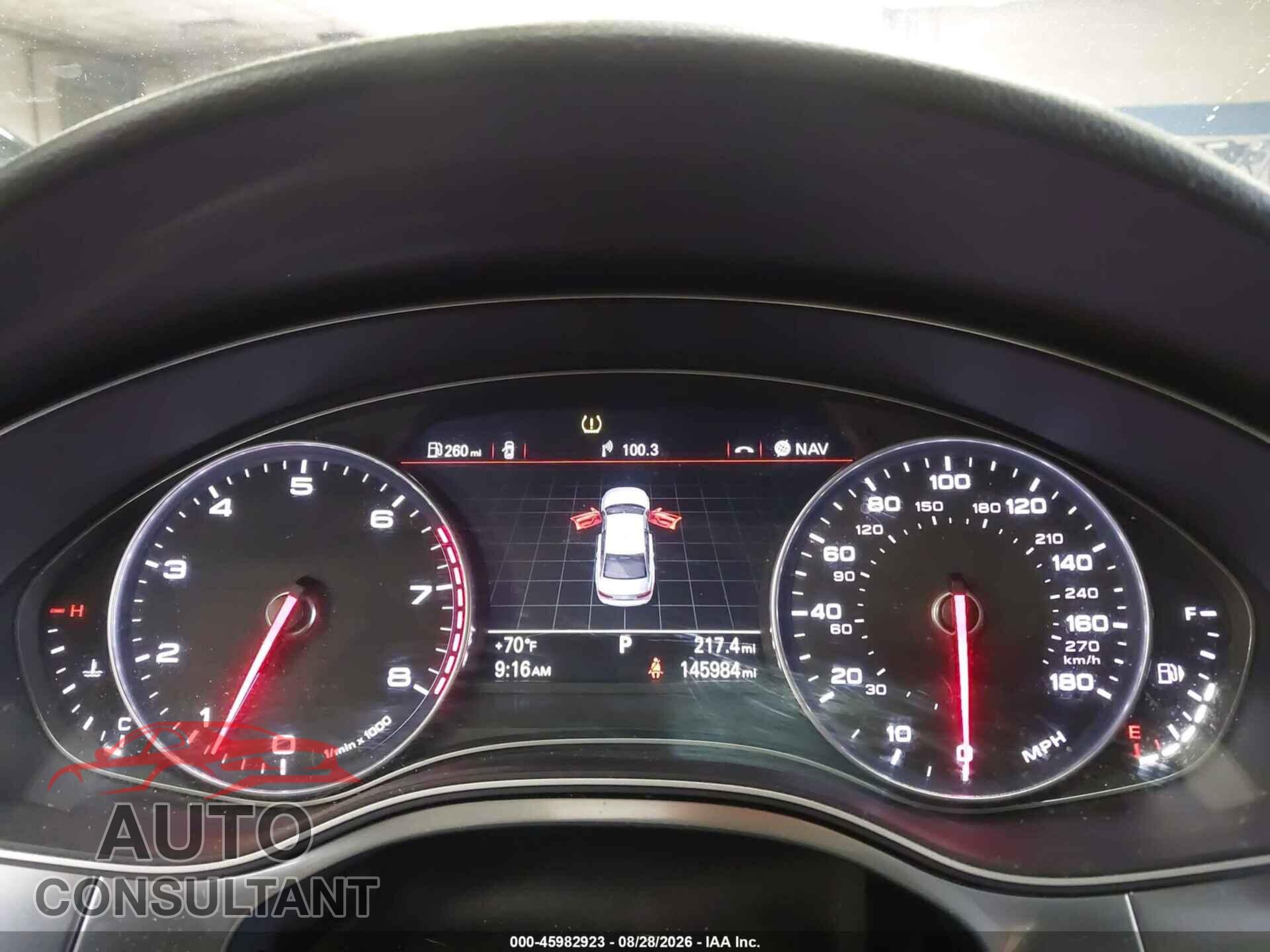 AUDI A6 2013 - WAUHGAFC4DN015967