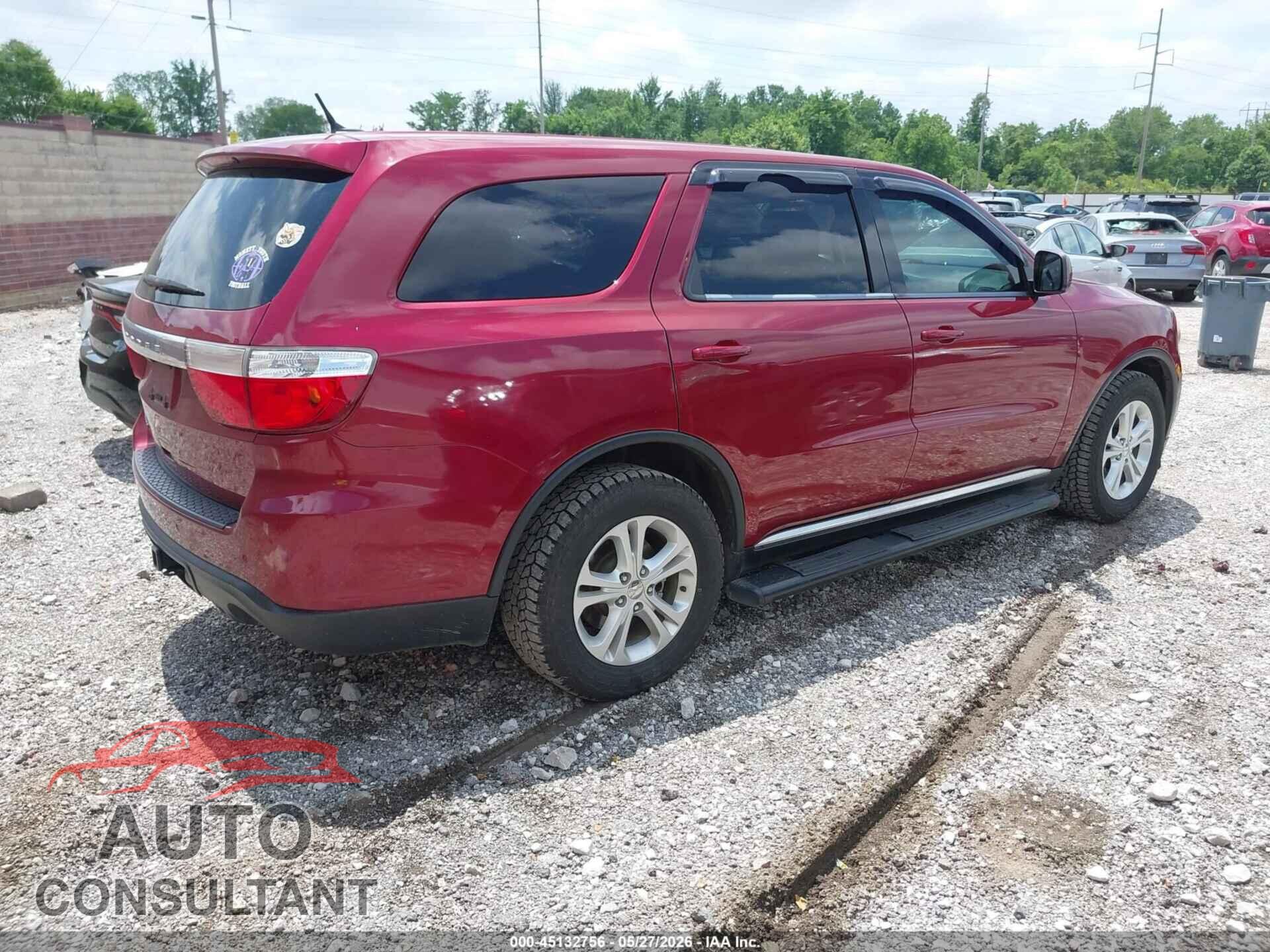 DODGE DURANGO 2013 - 1C4RDHAG2DC669509