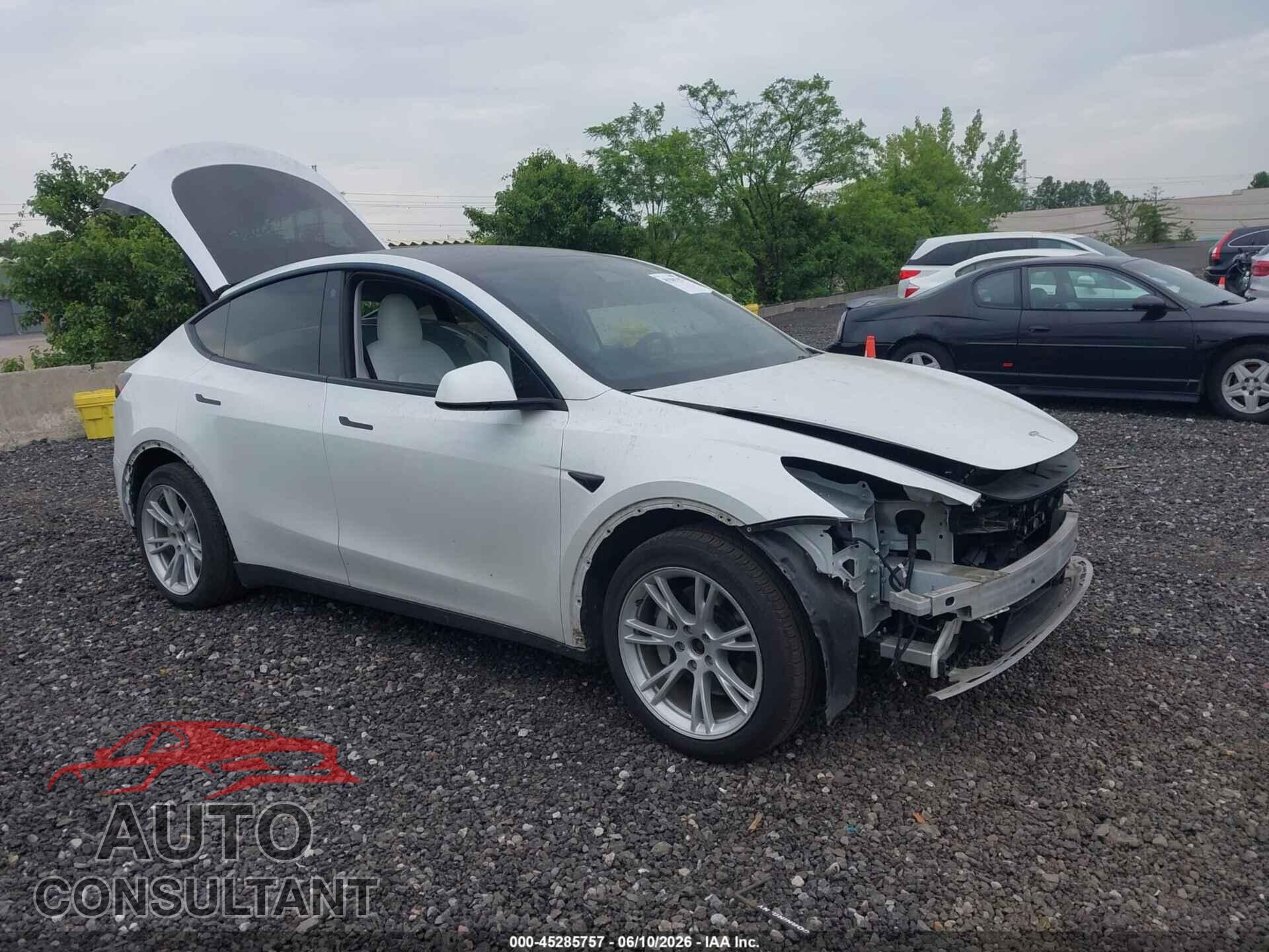 TESLA MODEL Y 2022 - 7SAYGDEE6NF532651