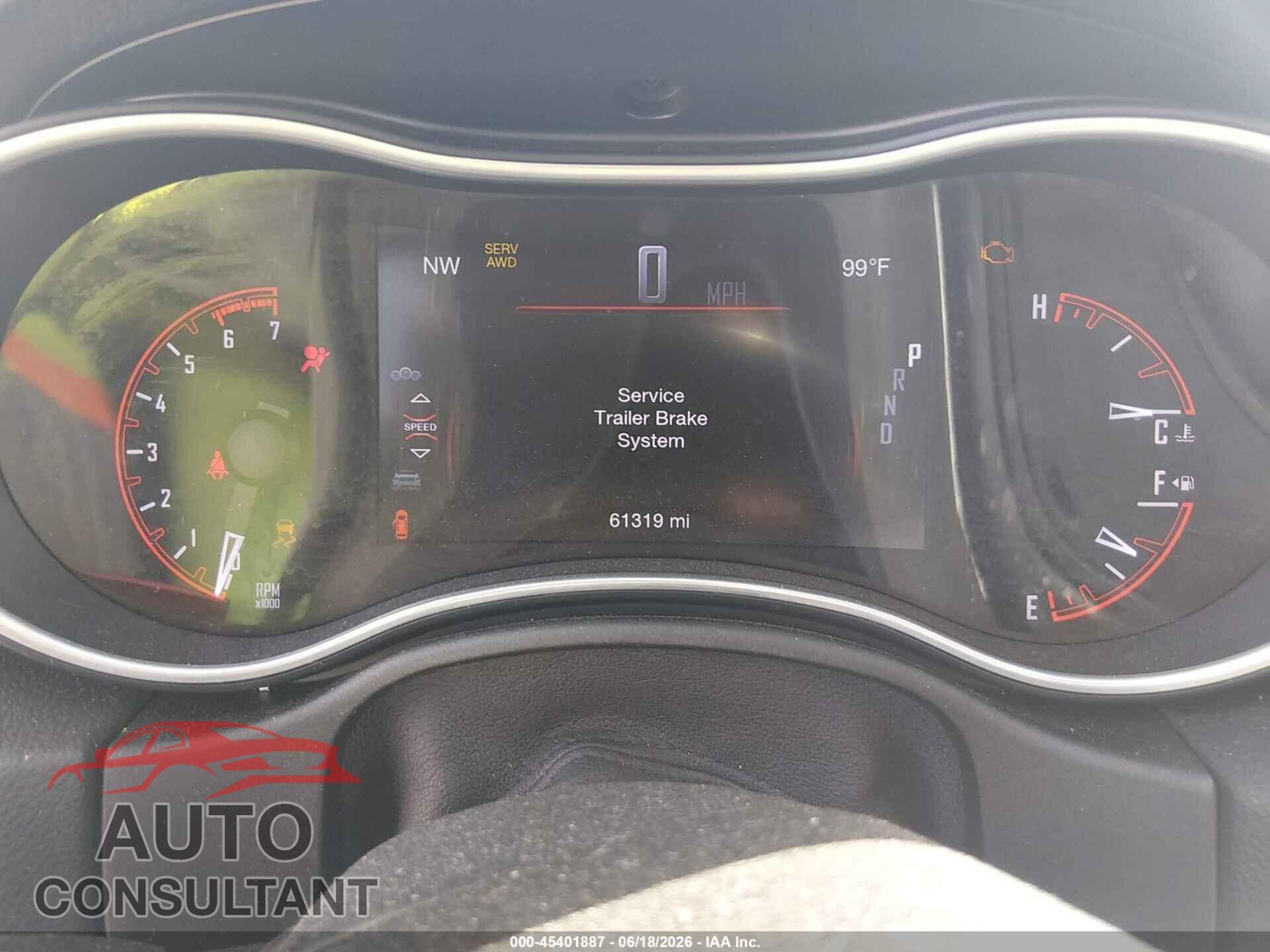 DODGE DURANGO 2019 - 1C4SDJFT9KC659345