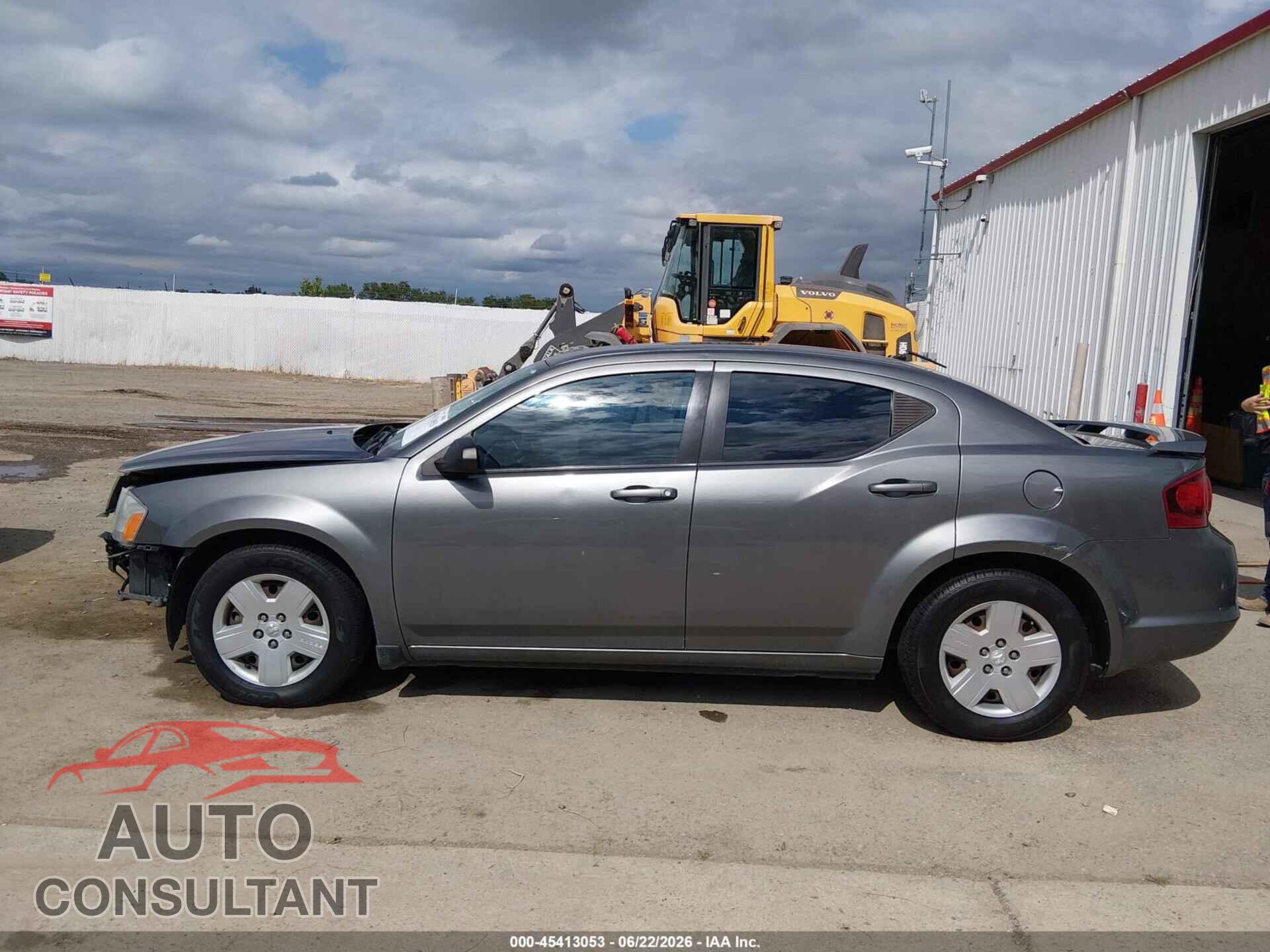 DODGE AVENGER 2013 - 1C3CDZAG0DN575830