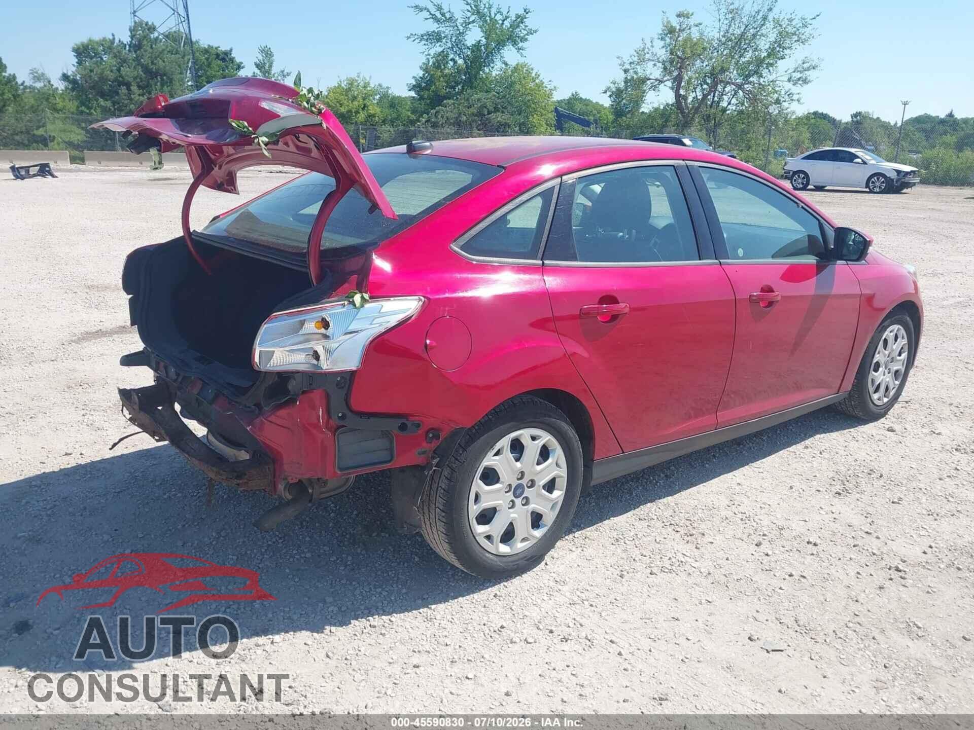 FORD FOCUS 2012 - 1FAHP3F29CL446357