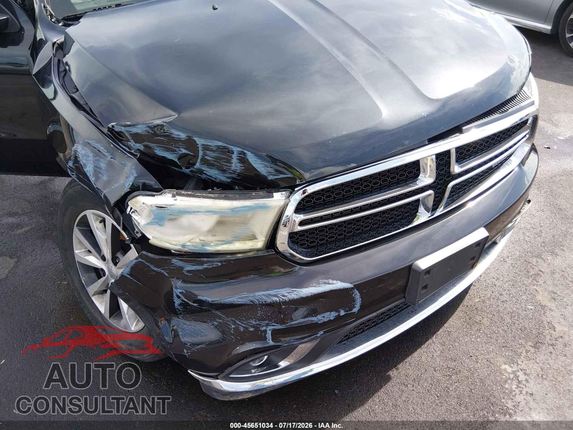 DODGE DURANGO 2016 - 1C4RDJDG5GC455864