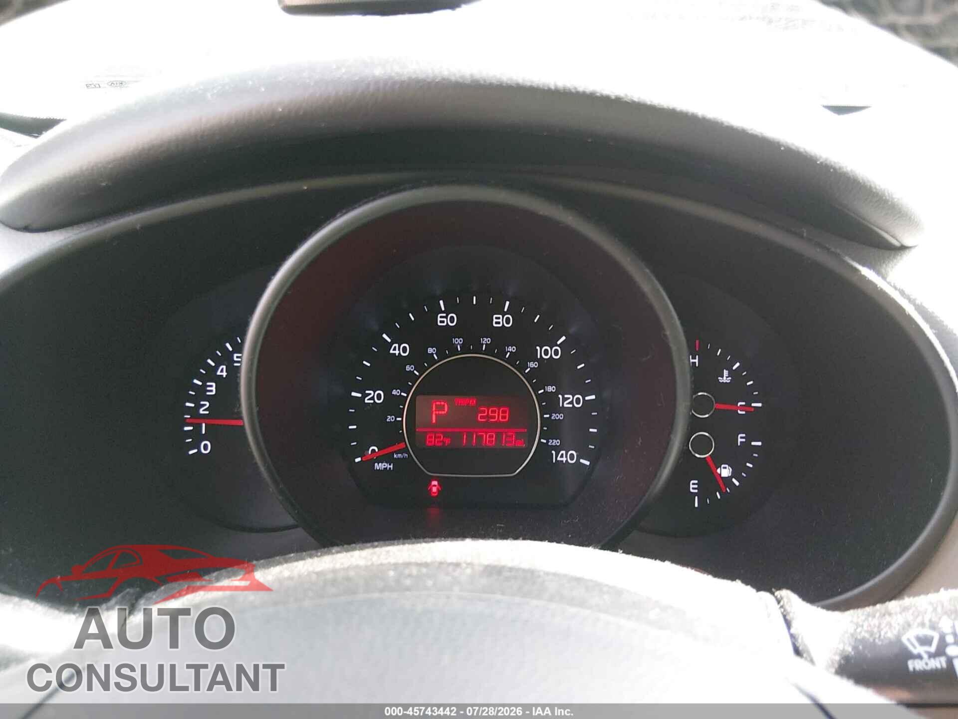 KIA SOUL 2017 - KNDJP3A53H7438803
