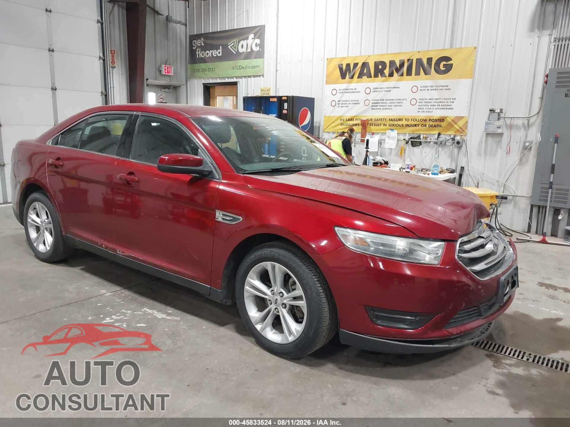 FORD TAURUS 2013 - 1FAHP2E80DG125916