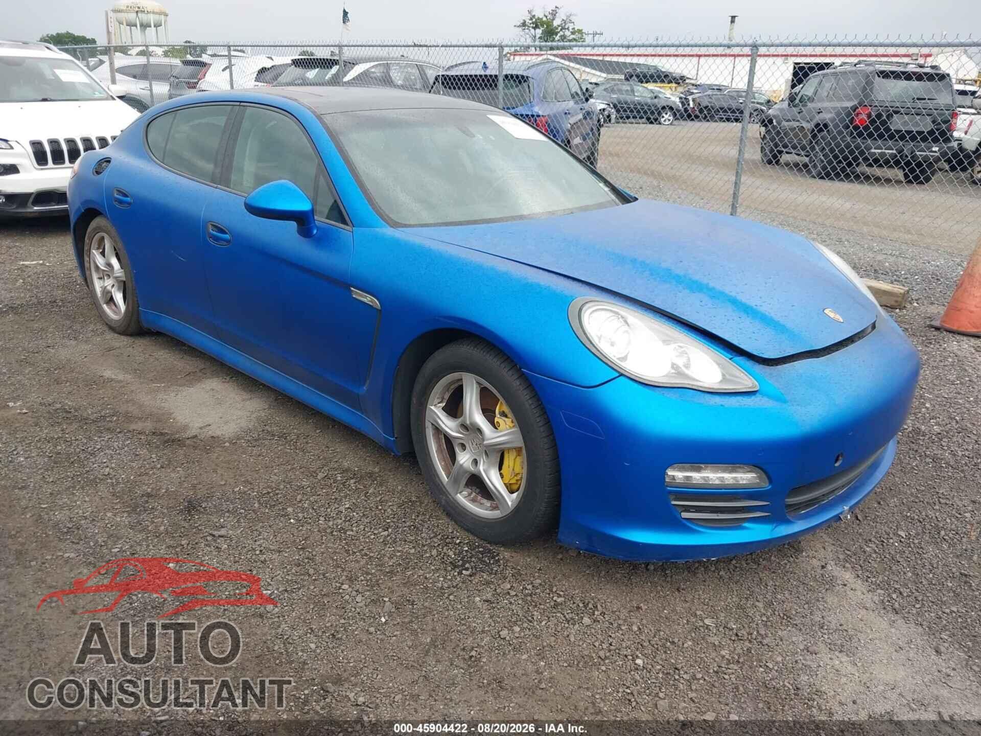 PORSCHE PANAMERA 2011 - WP0AA2A75BL013448