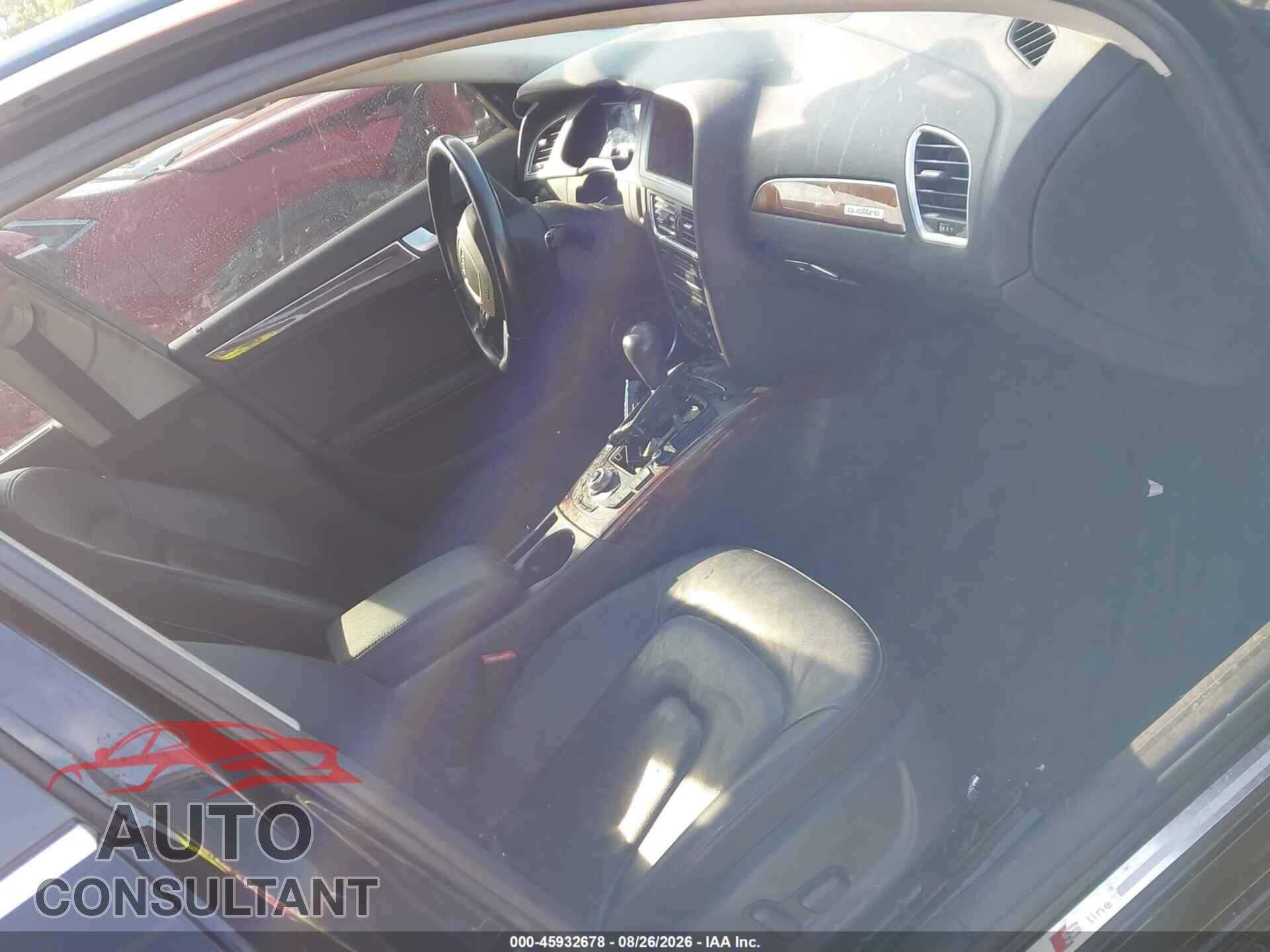 AUDI A4 2012 - WAUKFBFL1CA088878