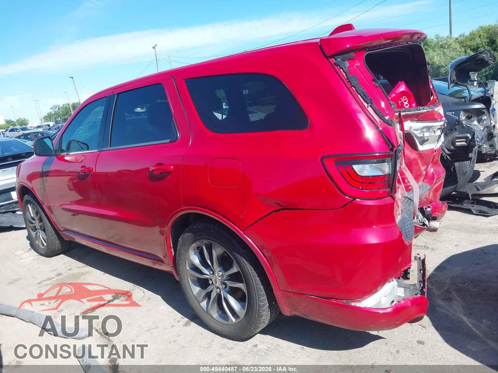 DODGE DURANGO 2019 - 1C4RDJDG1KC722426