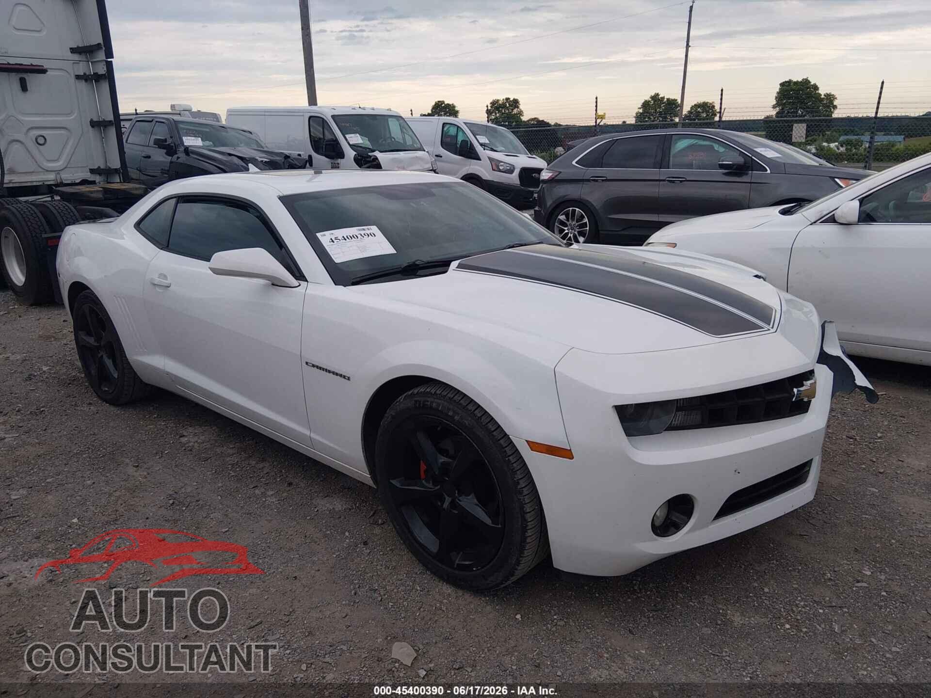 CHEVROLET CAMARO 2013 - 2G1FC1E37D9243318