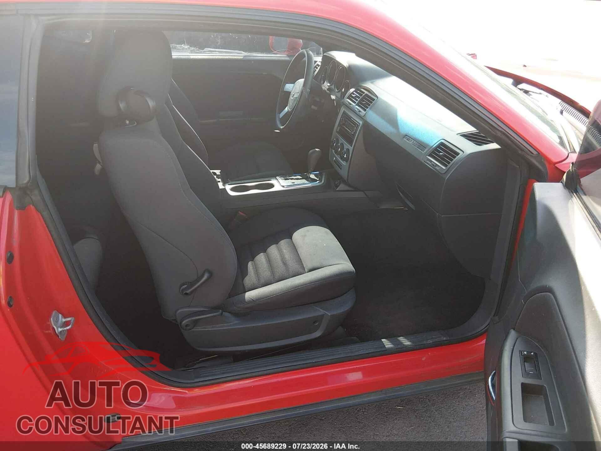 DODGE CHALLENGER 2010 - 2B3CJ4DV1AH321079