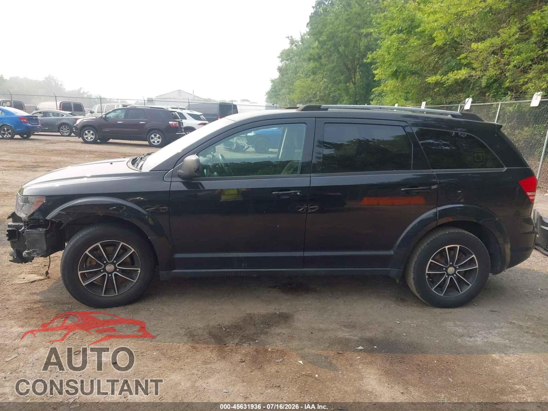 DODGE JOURNEY 2017 - 3C4PDCAB7HT670762