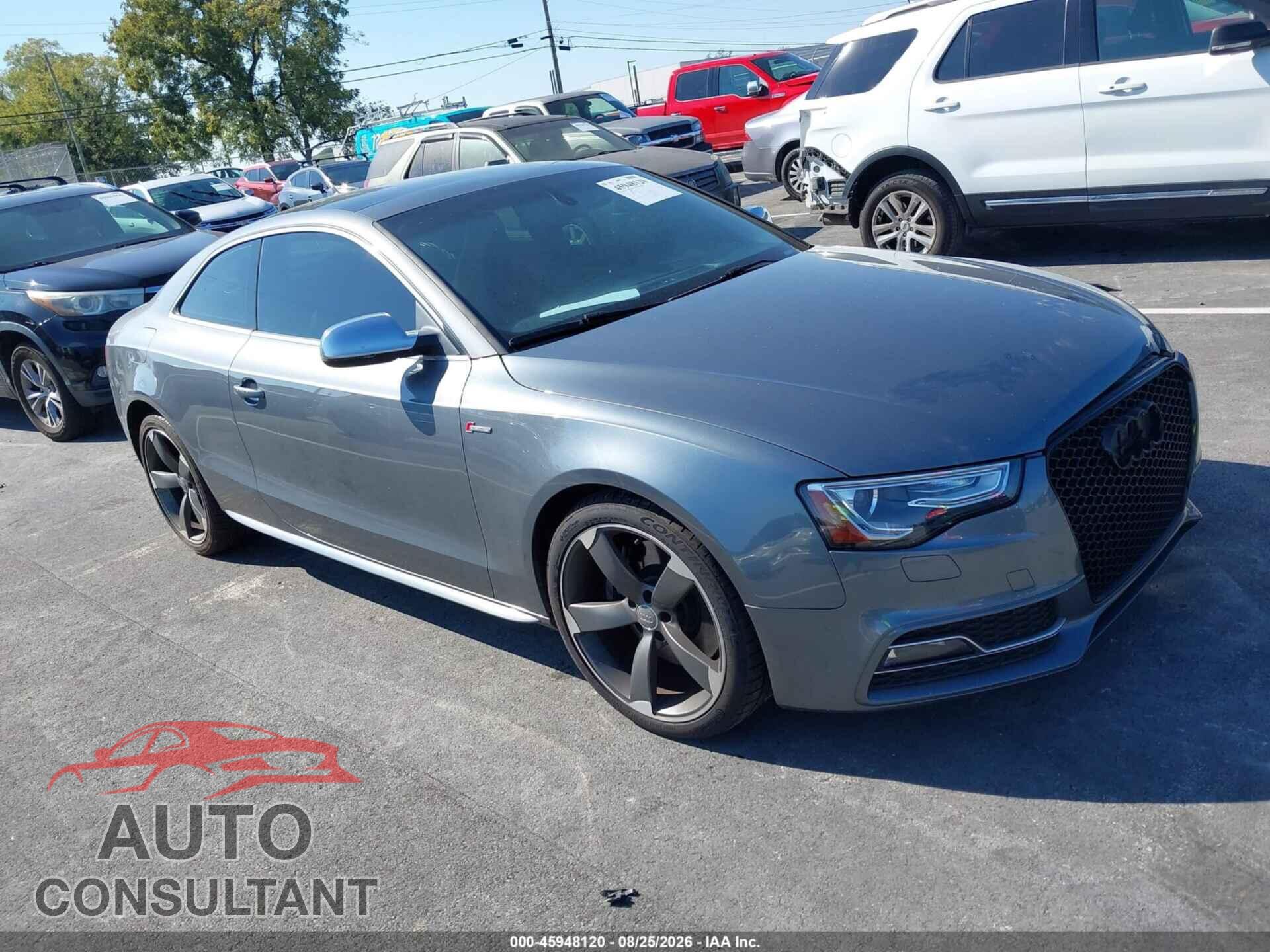 AUDI S5 2014 - WAUCGAFR6EA007201