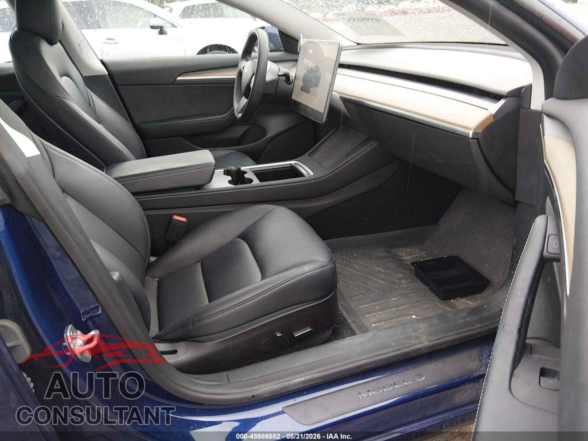 TESLA MODEL 3 2022 - 5YJ3E1EB2NF265476