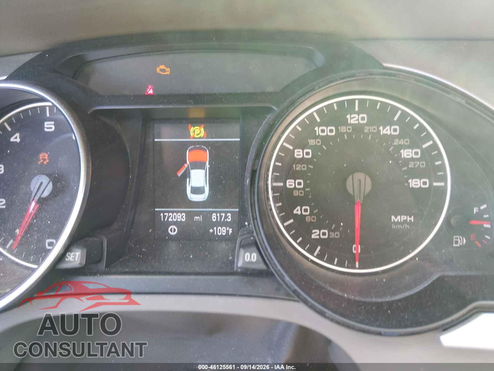 AUDI A5 2010 - WAULFBFR0AA030914
