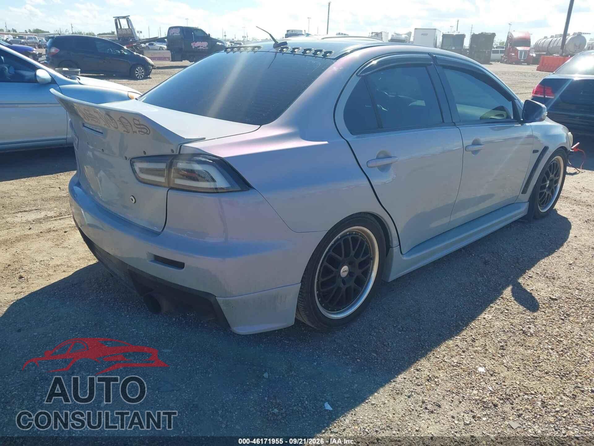 MITSUBISHI LANCER EVOLUTION 2015 - JA32W7FVXFU028391
