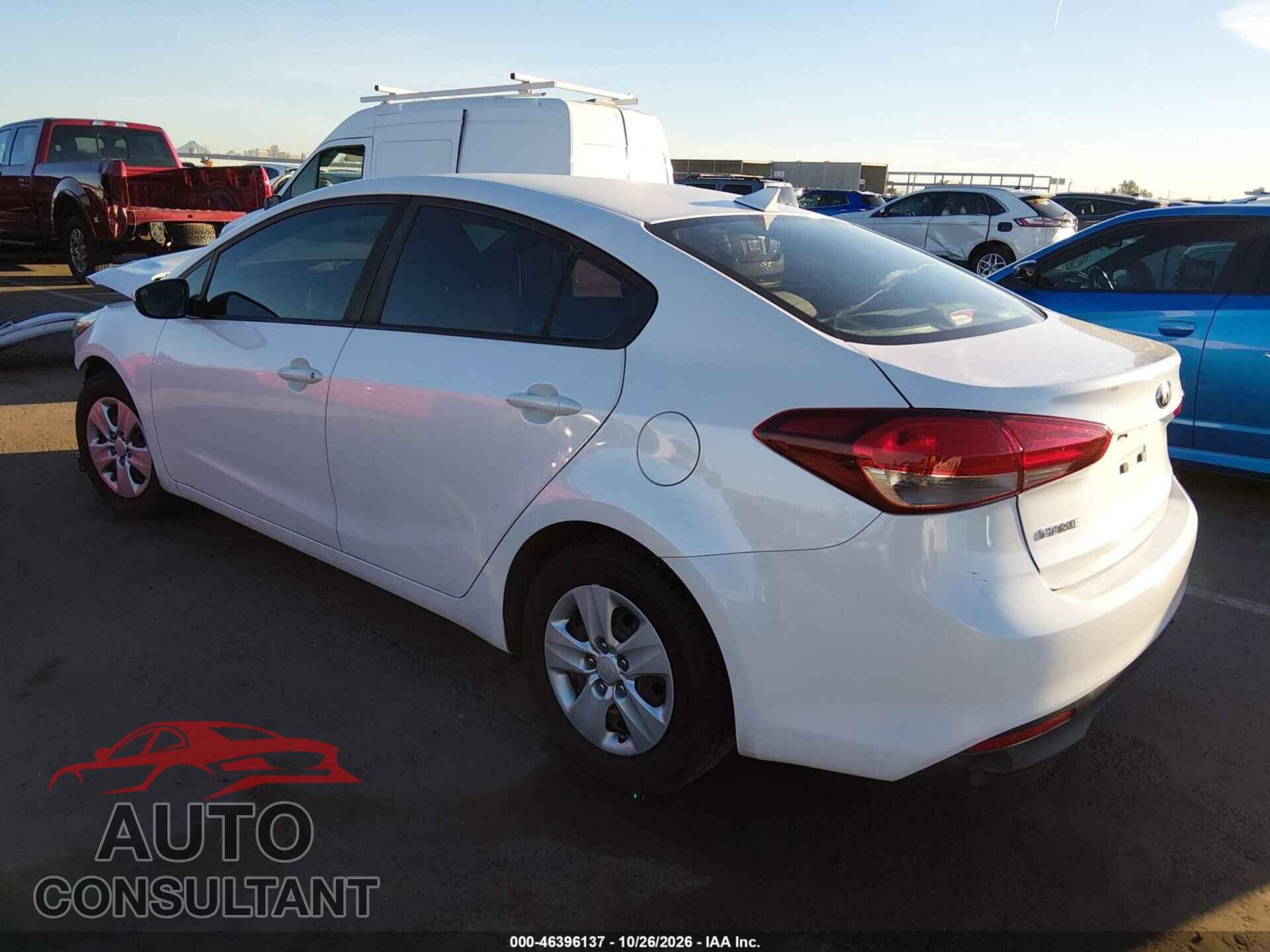 KIA FORTE 2017 - 3KPFL4A78HE130292