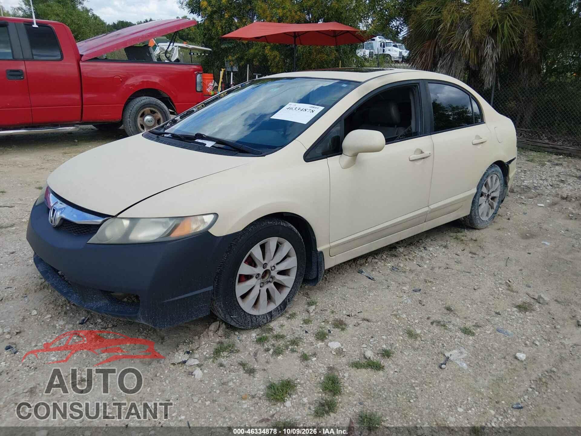 HONDA CIVIC 2010 - 2HGFA1F99AH308804