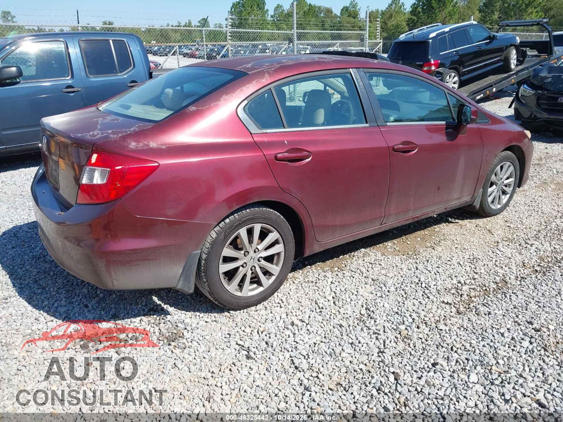 HONDA CIVIC 2012 - 2HGFB2F87CH539312