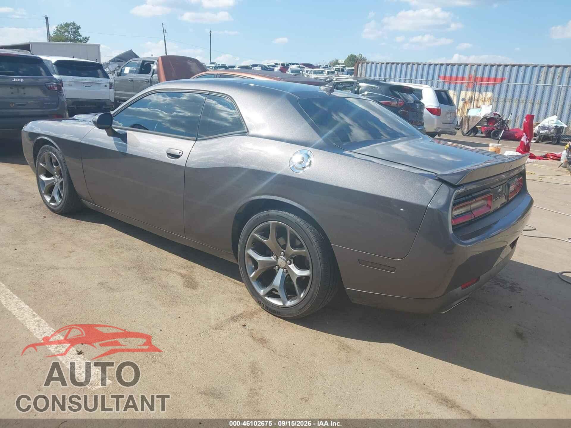 DODGE CHALLENGER 2016 - 2C3CDZAG3GH250019