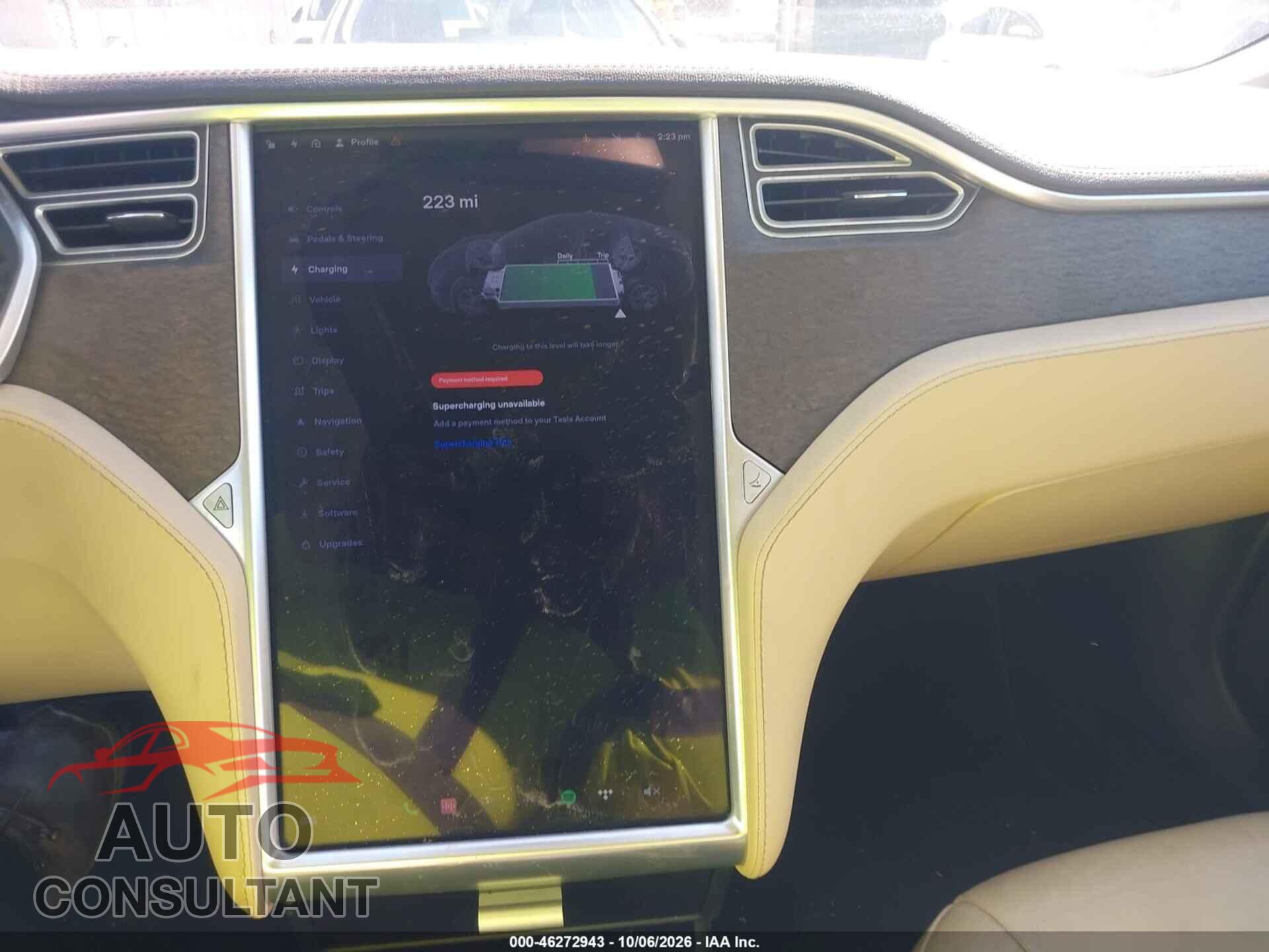 TESLA MODEL S 2013 - 5YJSA1CN8DFP23265