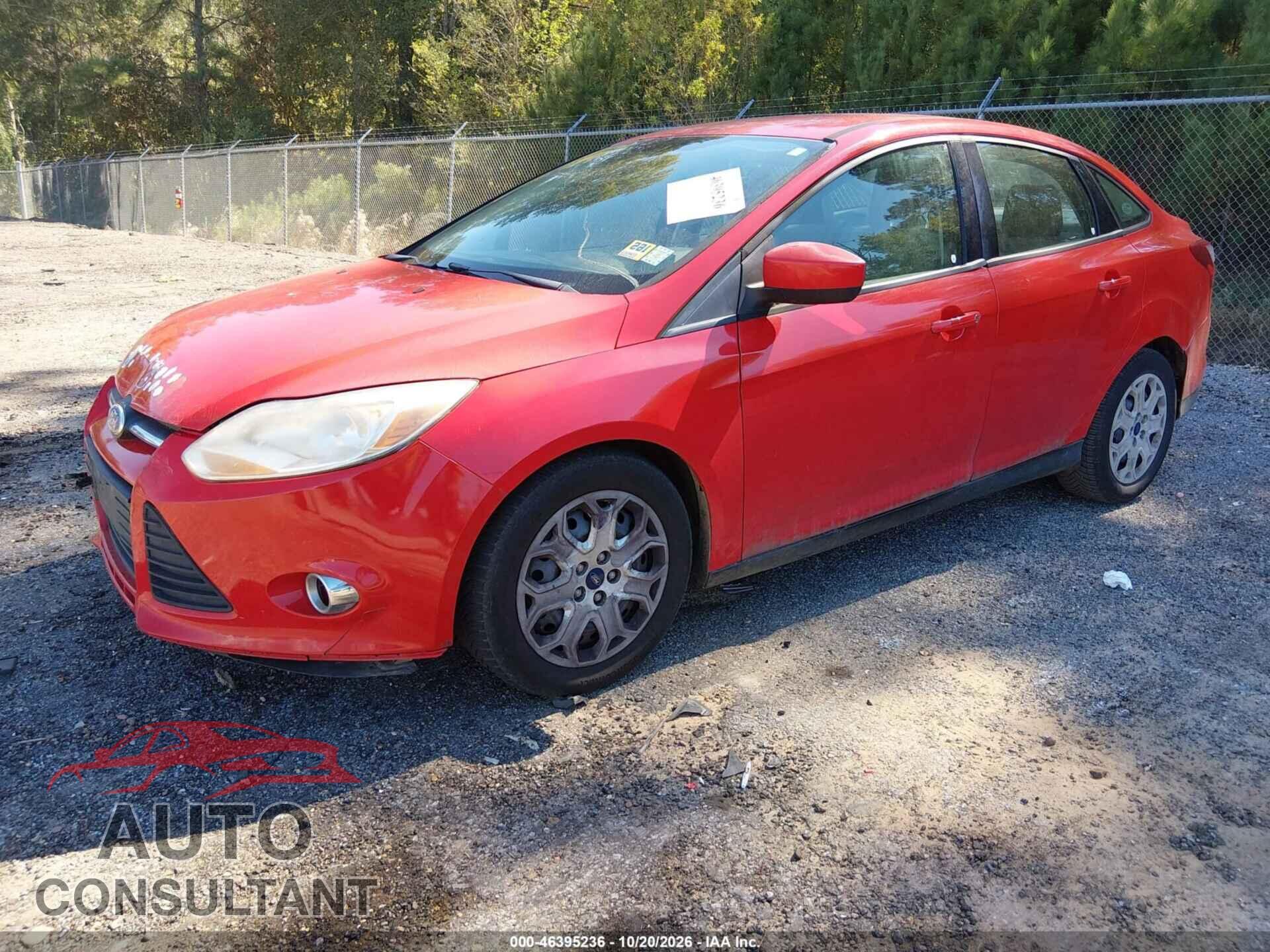 FORD FOCUS 2012 - 1FAHP3F27CL352686